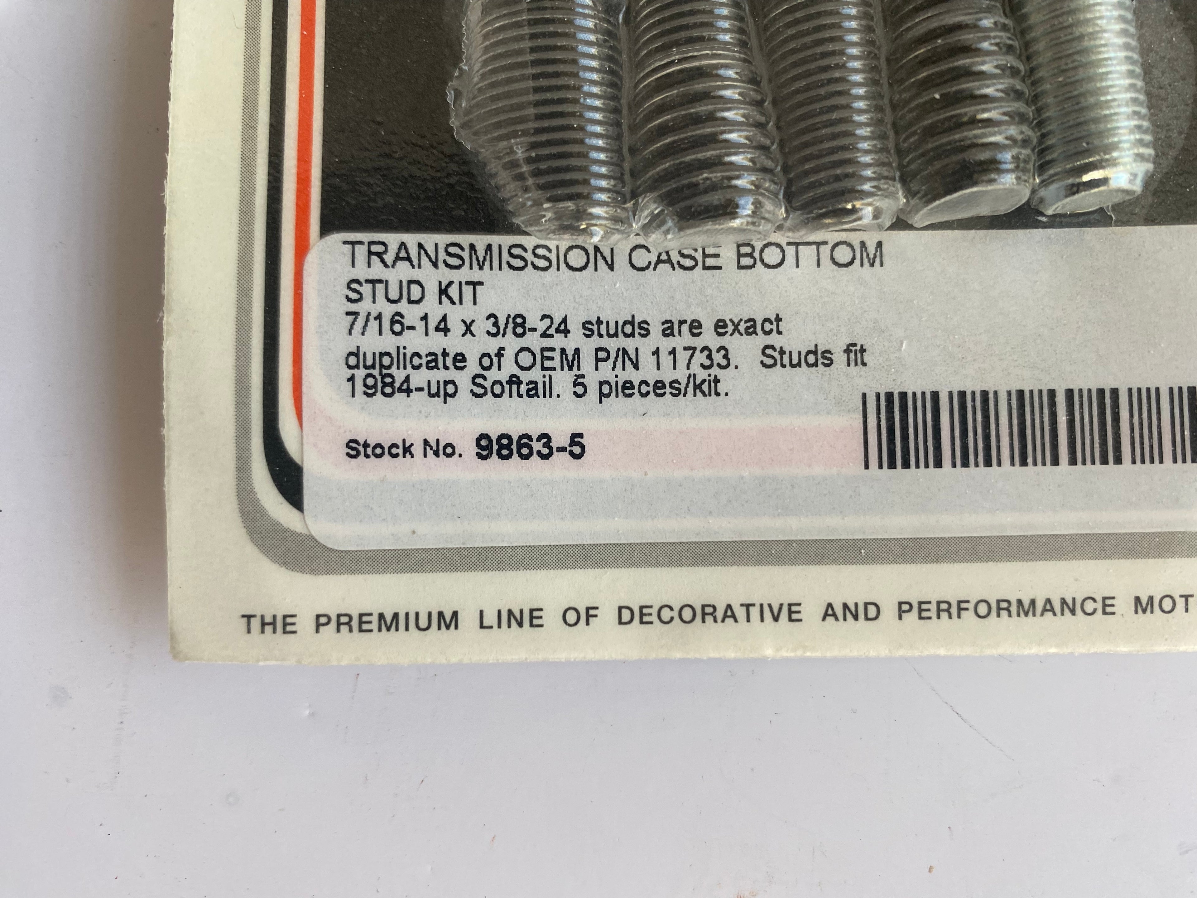 Goujon boite à vitesses Softail Harley Davidson REF OEM 11733