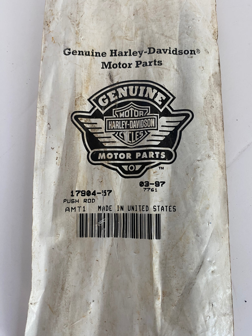 Tige de culbuteur Sportster Ironhead Harley Davidson REF OEM 17904-57