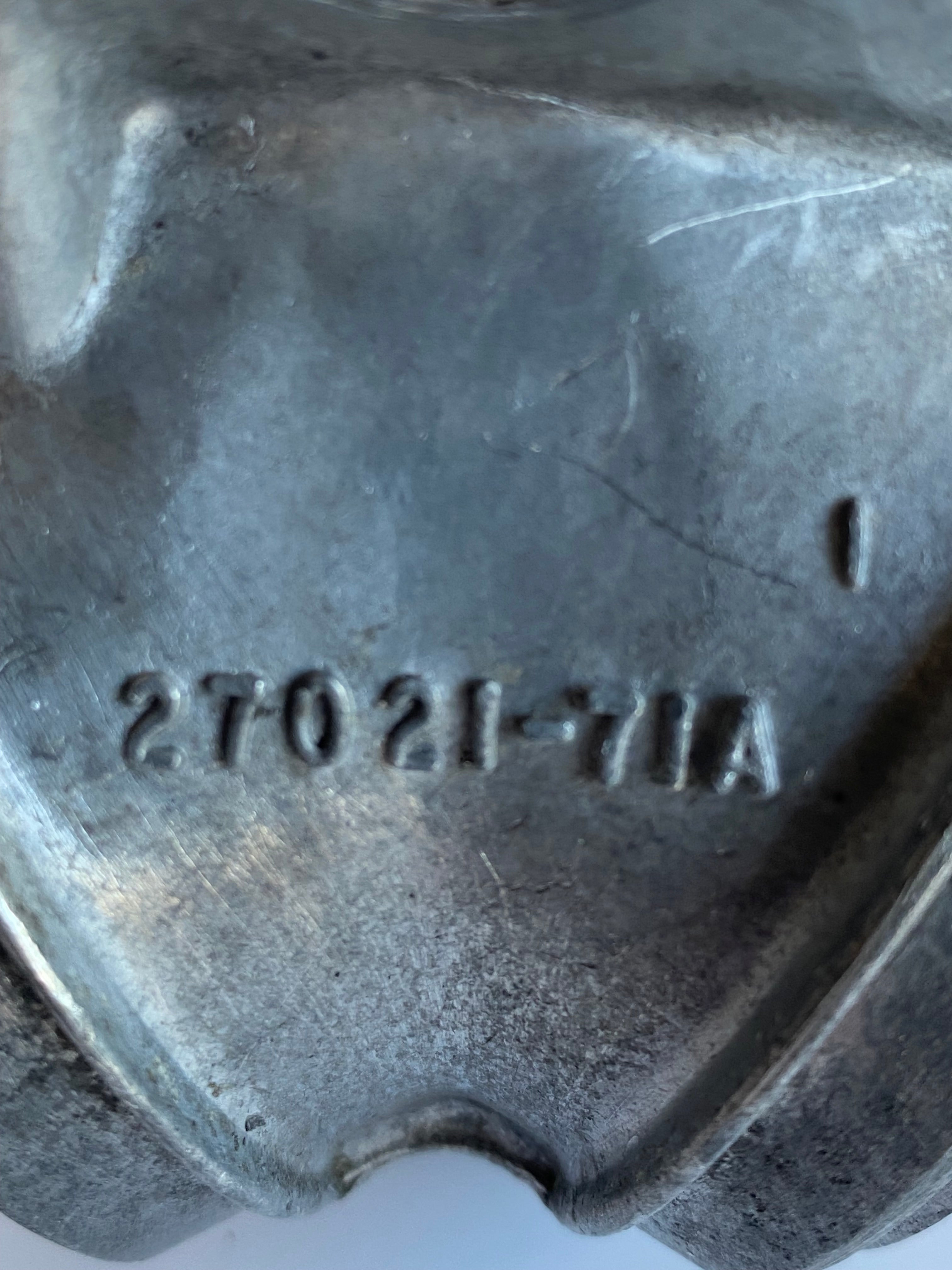Pipe d'admission d'origine Shovelhead Harley Davidson REF OEM 27021-71A
