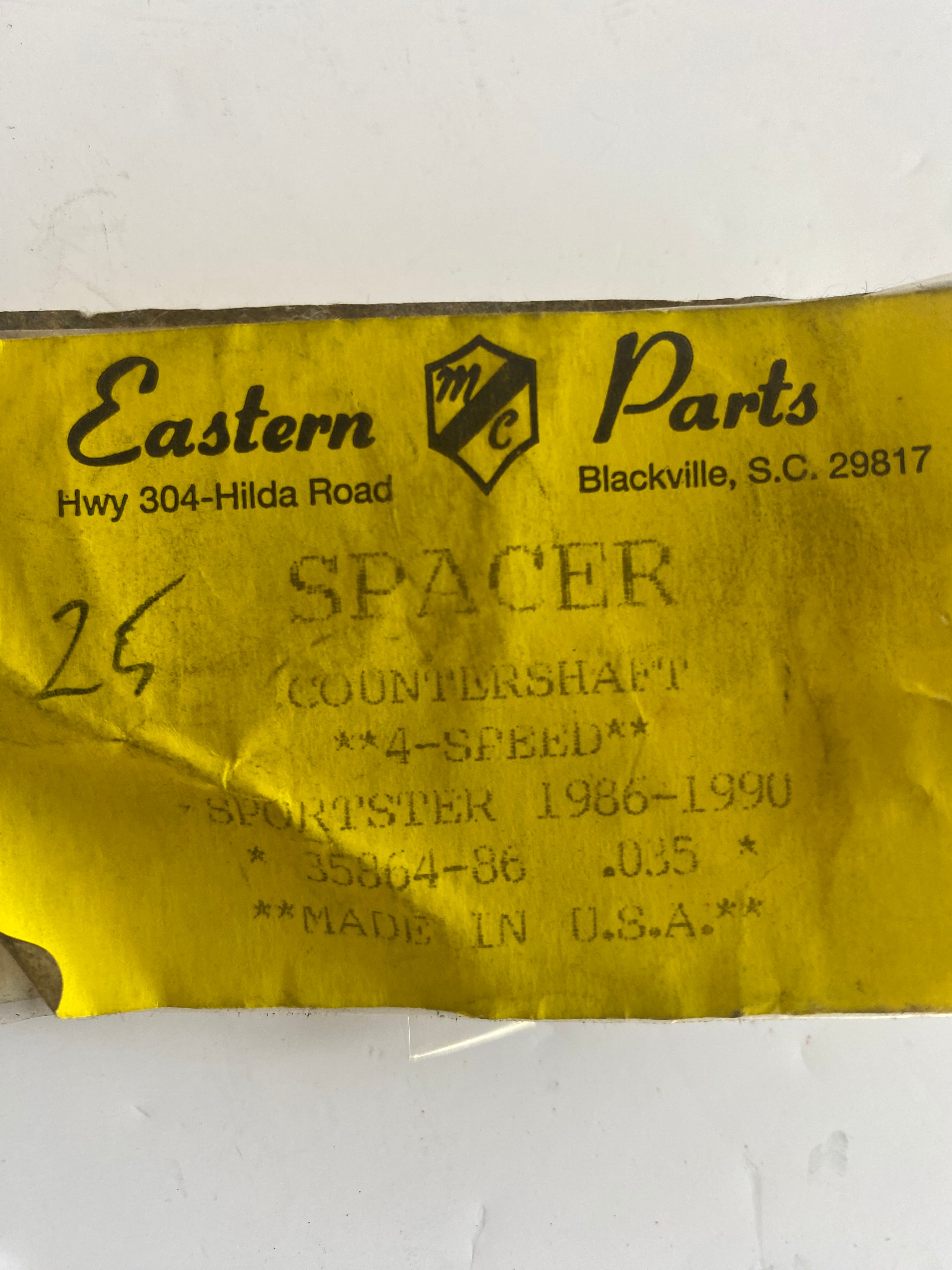 Passscheibe .035 Sportster Harley Davidson REF OEM 35864-86