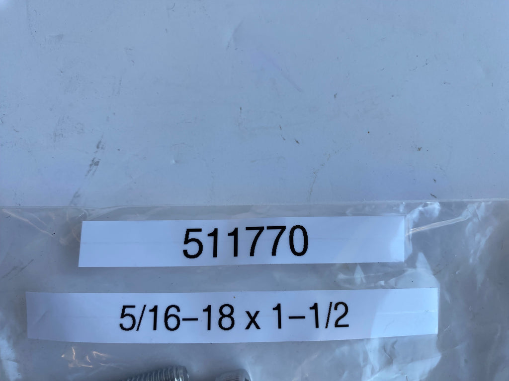 Vis BTR chromée 5/16-18 x 1-1/2" Harley Davidson REF MCS 511770