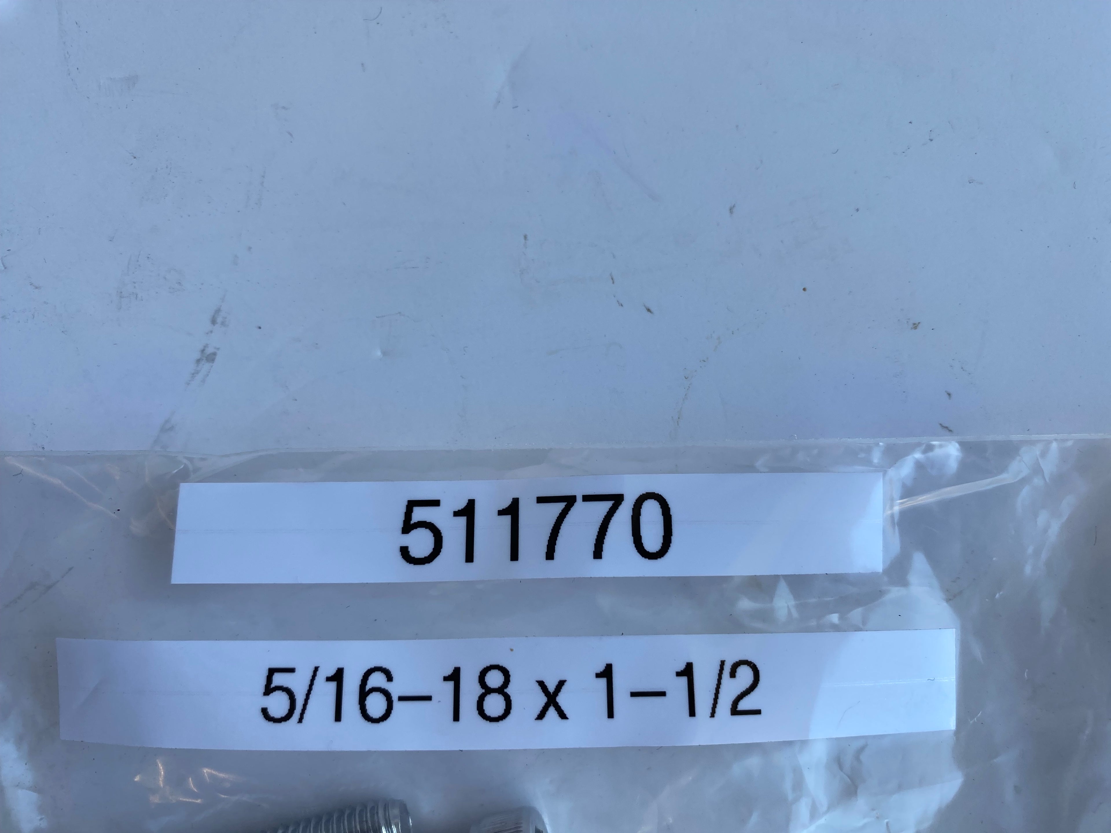 Vis BTR chromée 5/16-18 x 1-1/2" Harley Davidson REF MCS 511770