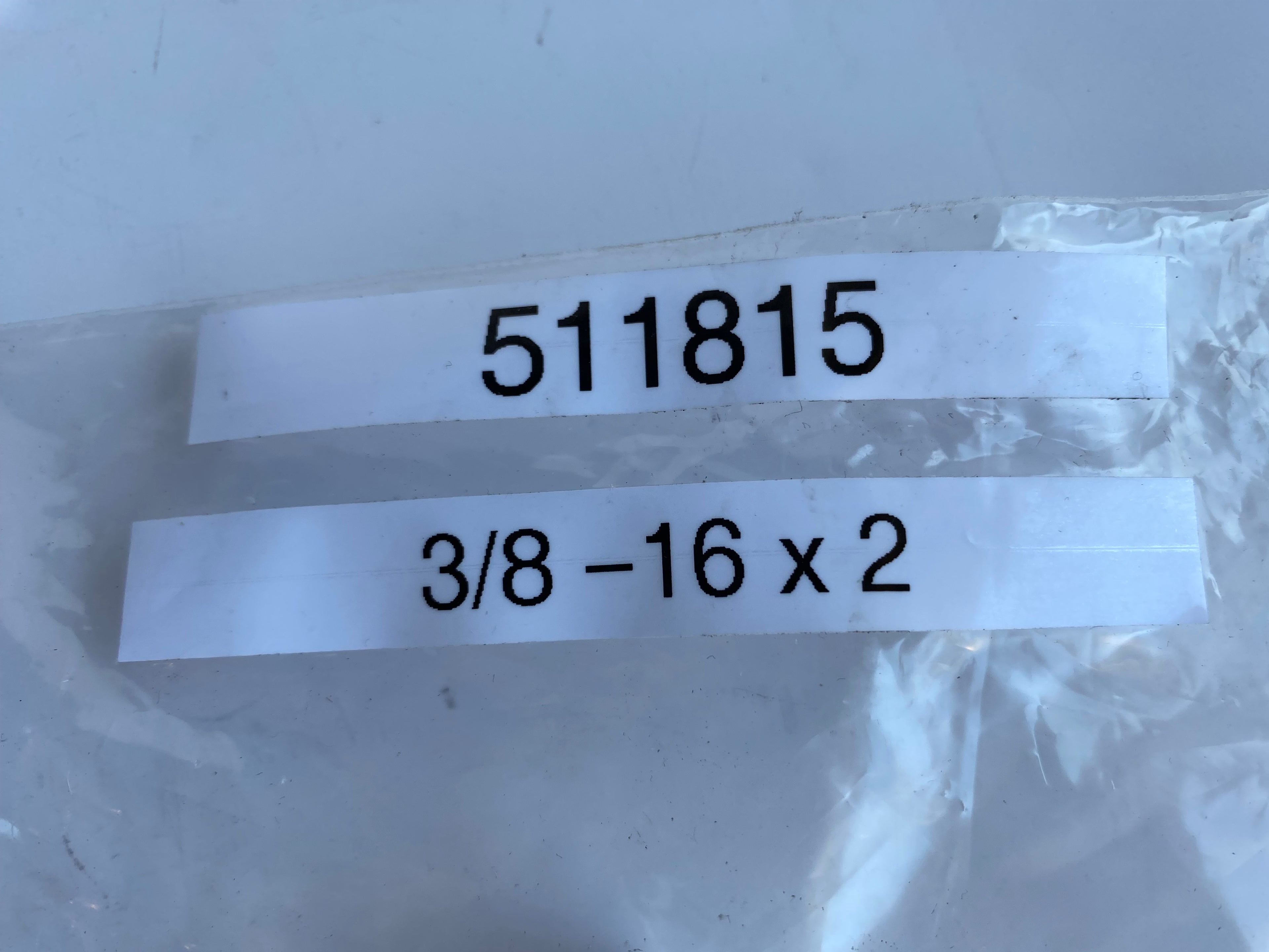 Vis BTR chromée 3/8-16 x 2" Harley Davidson REF MCS 511815