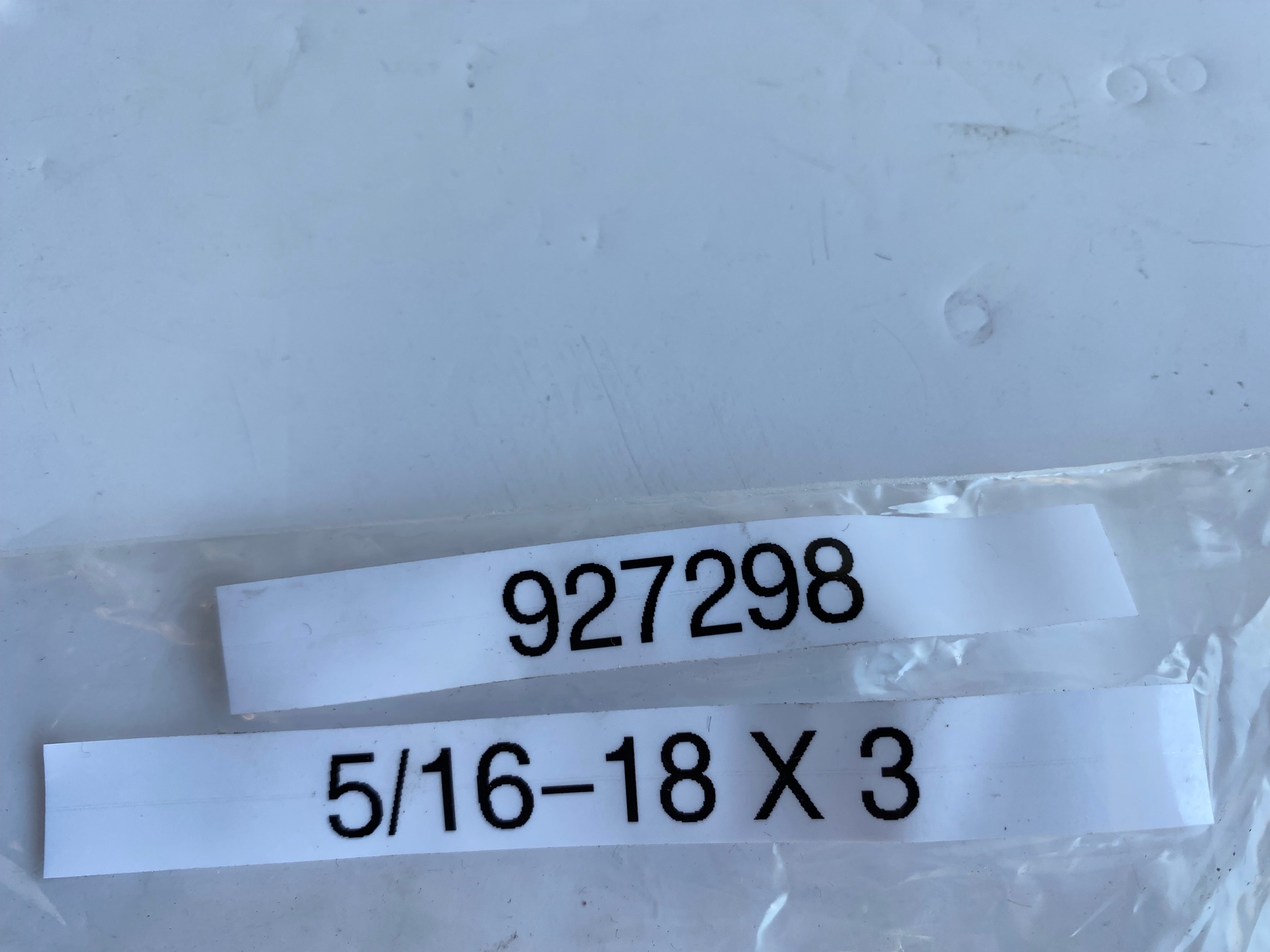 Vis BTR chromée 5/16-18 x 3" Harley Davidson REF MCS 927298