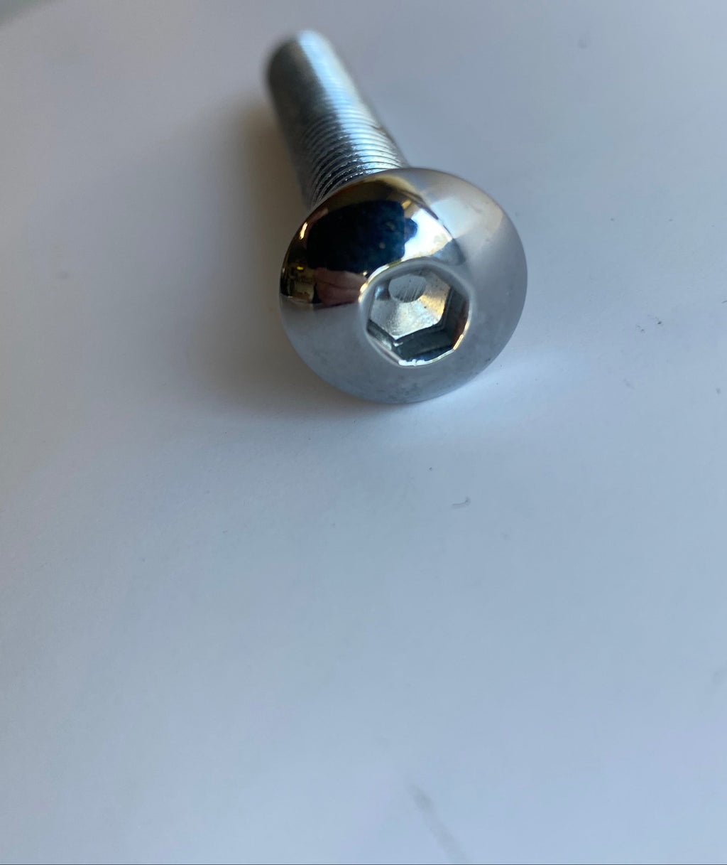 Vis BTR bombée chromée 3/8-16 x 2-1/2" Harley Davidson REF MCS 502342