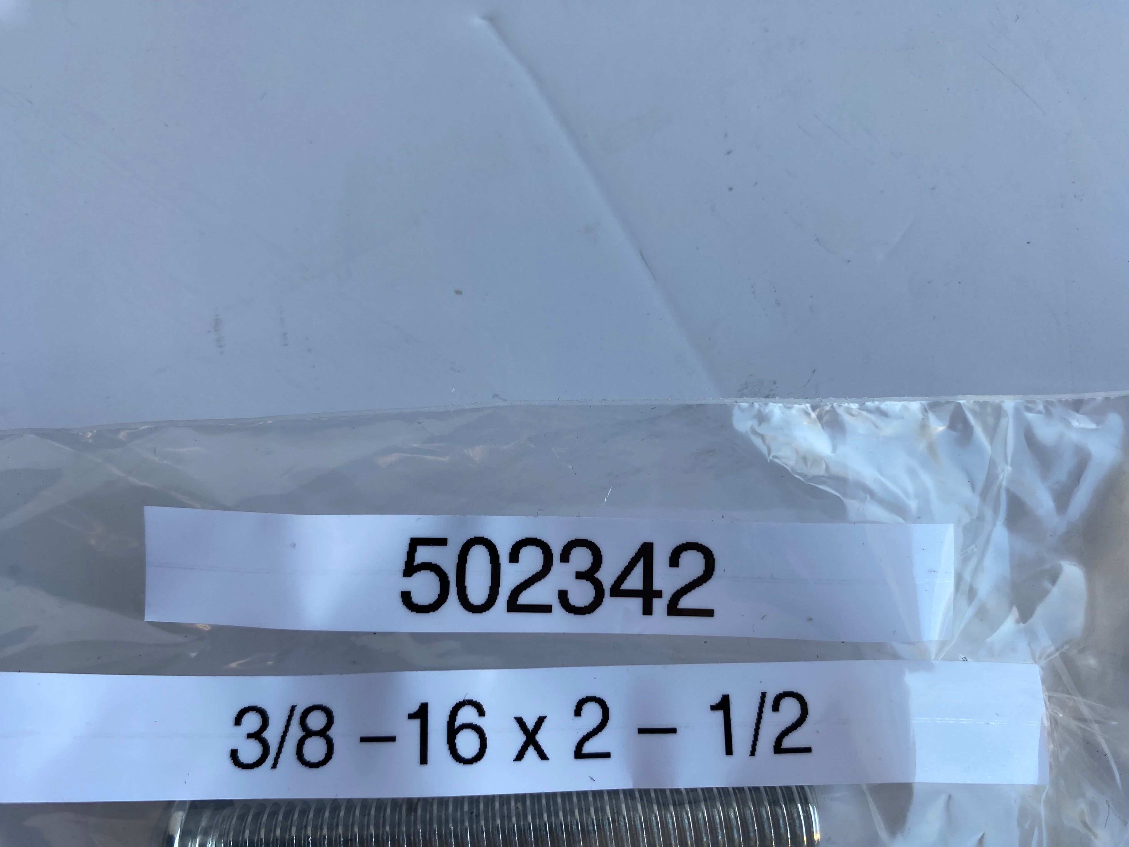 Vis BTR bombée chromée 3/8-16 x 2-1/2" Harley Davidson REF MCS 502342