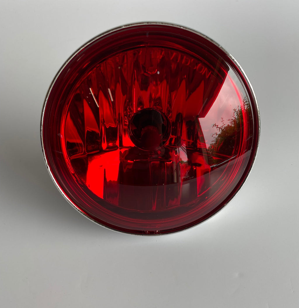 Optic Passing lamp red Police Harley Davidson REF OEM 68727-09A