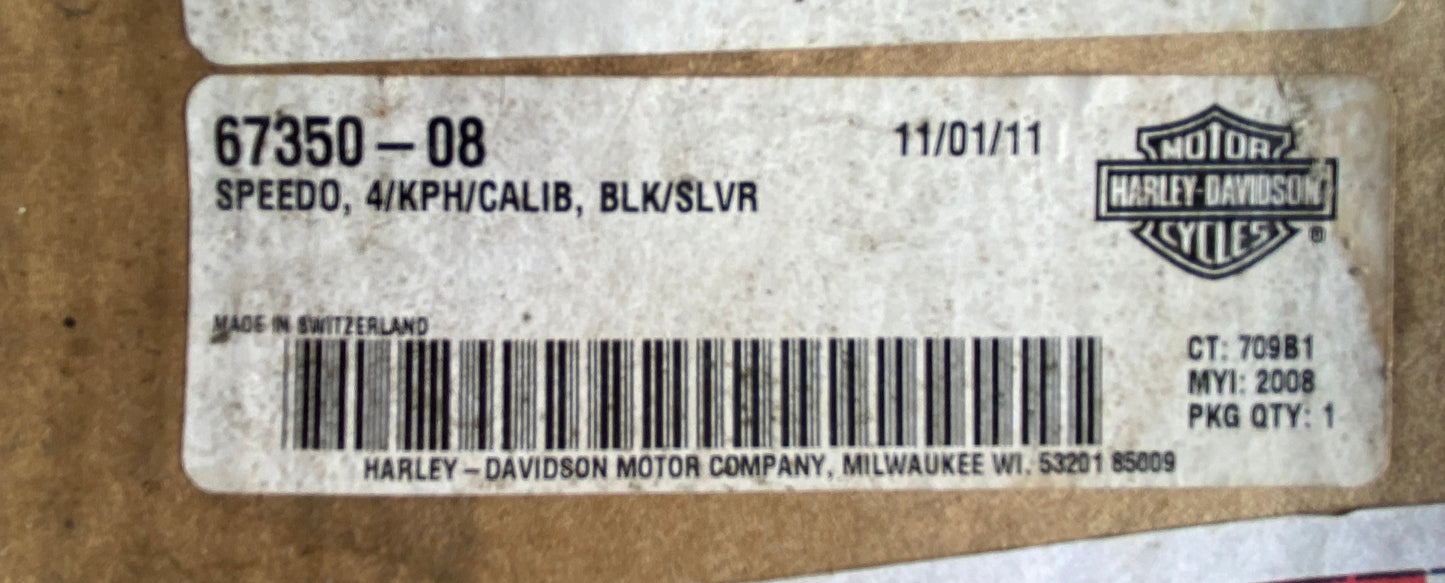 Compteur de vitesse Touring Harley Davidson REF OEM 67350-08