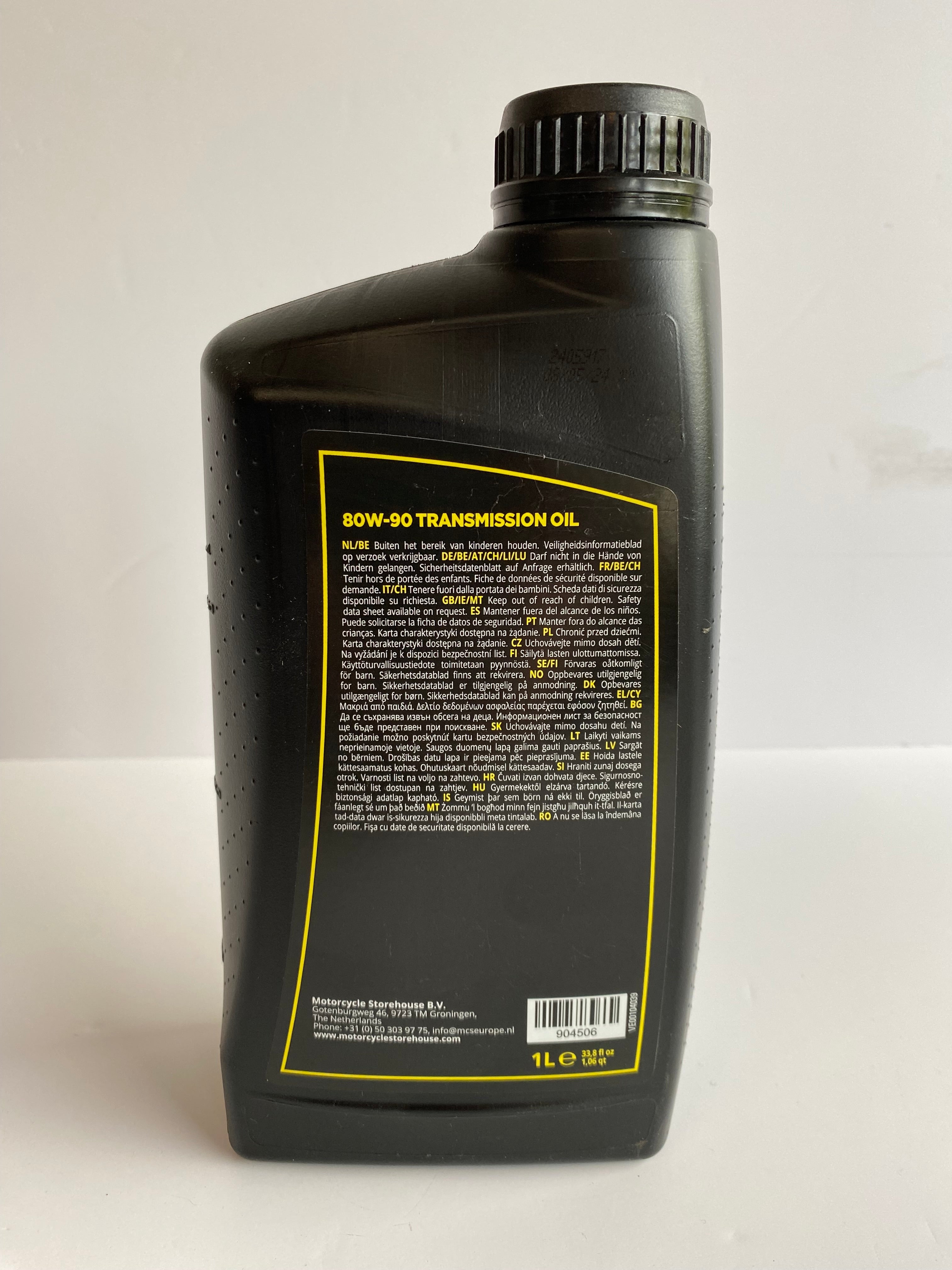 Huile de boite à vitesses Big Twin Harley Davidson REF MCS 904506
