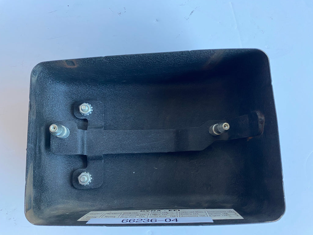 Cache module noir wrinkle Dyna Harley Davidson REF OEM 66236-04