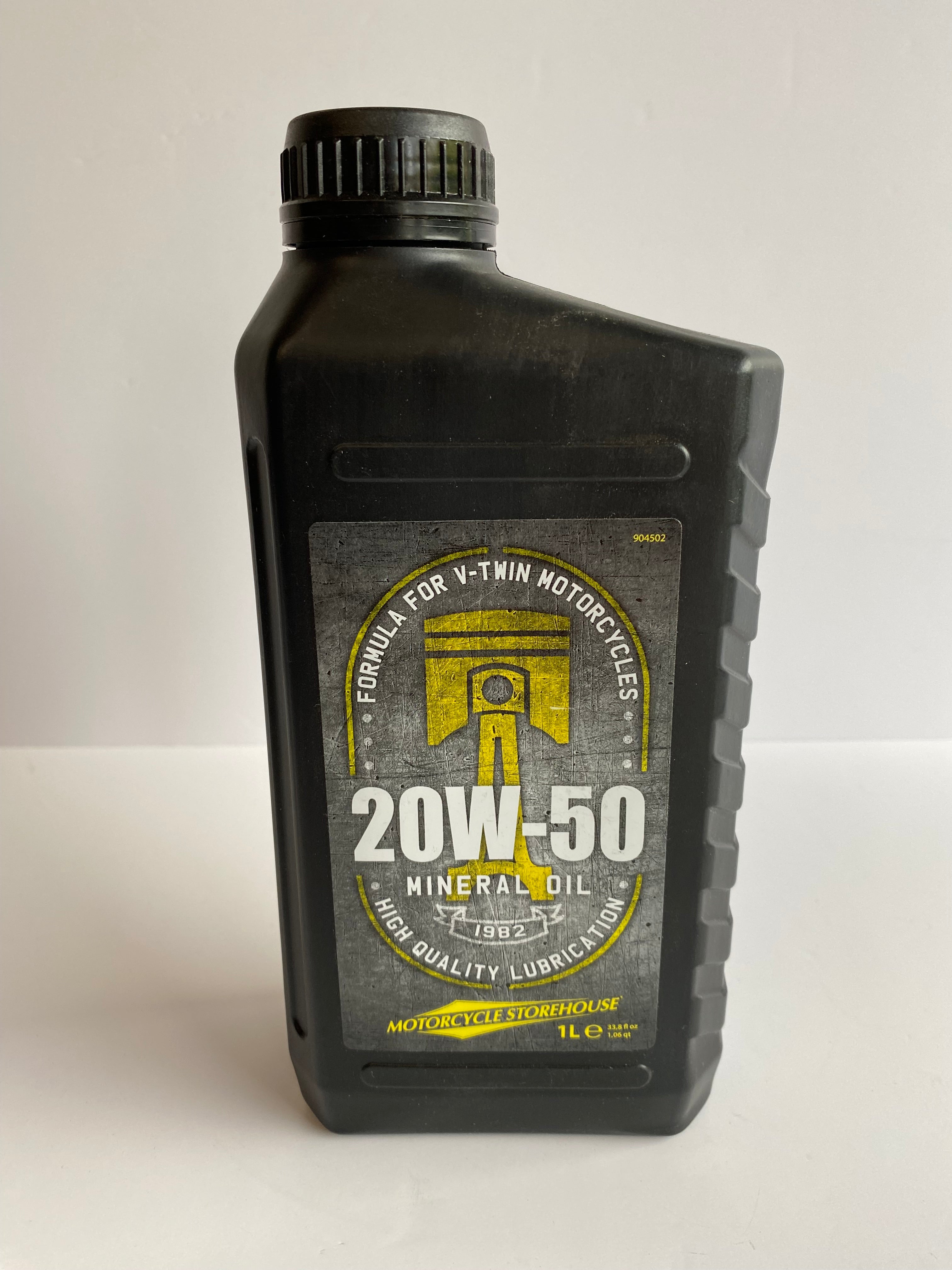Huile de moteur 20W-50 minéral Harley Davidson REF MCS 904502