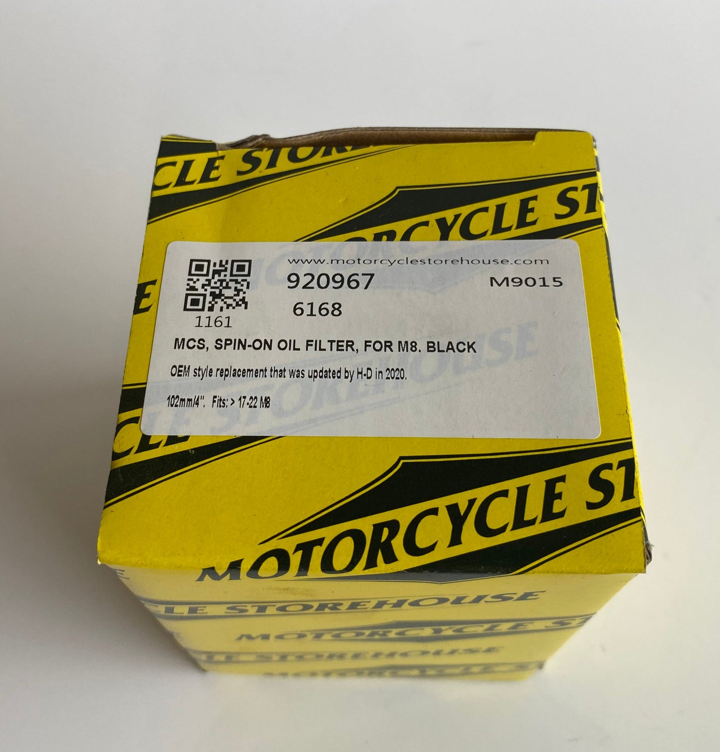 M8 Milwaukee Eight Schwarzer Harley Davidson Motorölfilter REF MCS: 920967