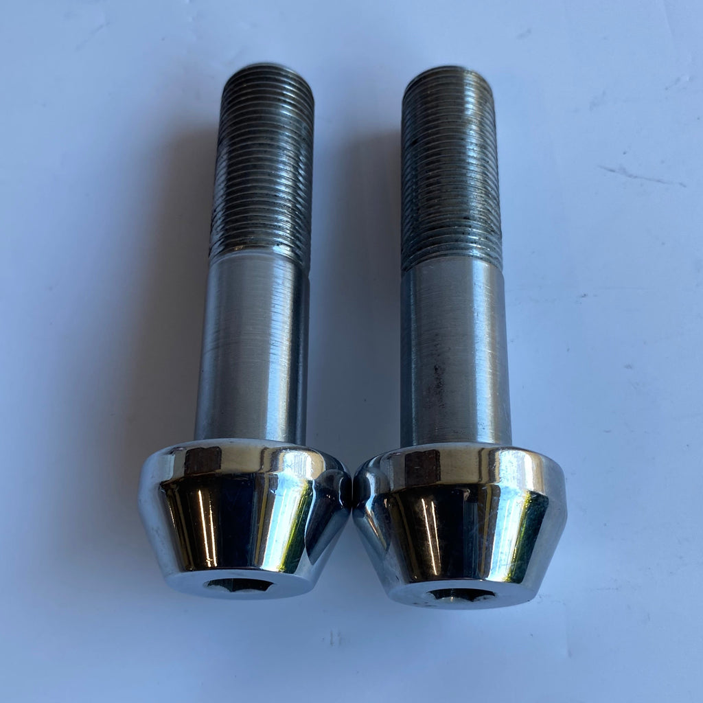 Jeu de 2 vis BTR chrome bras oscillant Softail Harley Davidson REF WW 90-957