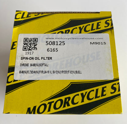 Chrome Oil Filter EVO 1340 and Sportster Harley Davidson REF MCS 508125