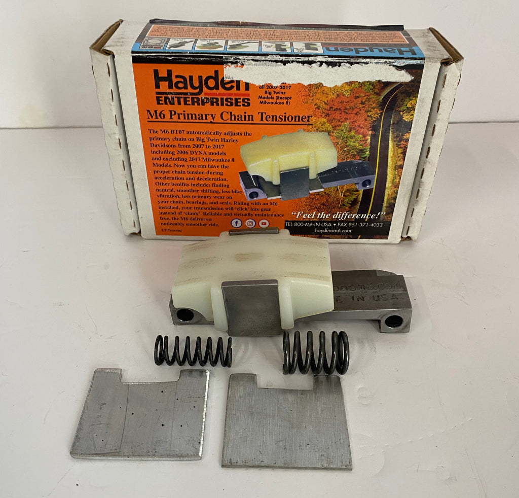 Tendeur de chaine primaire HAYDEN M6 BT07 Twin Cam Harley Davidson REF WW : 80687