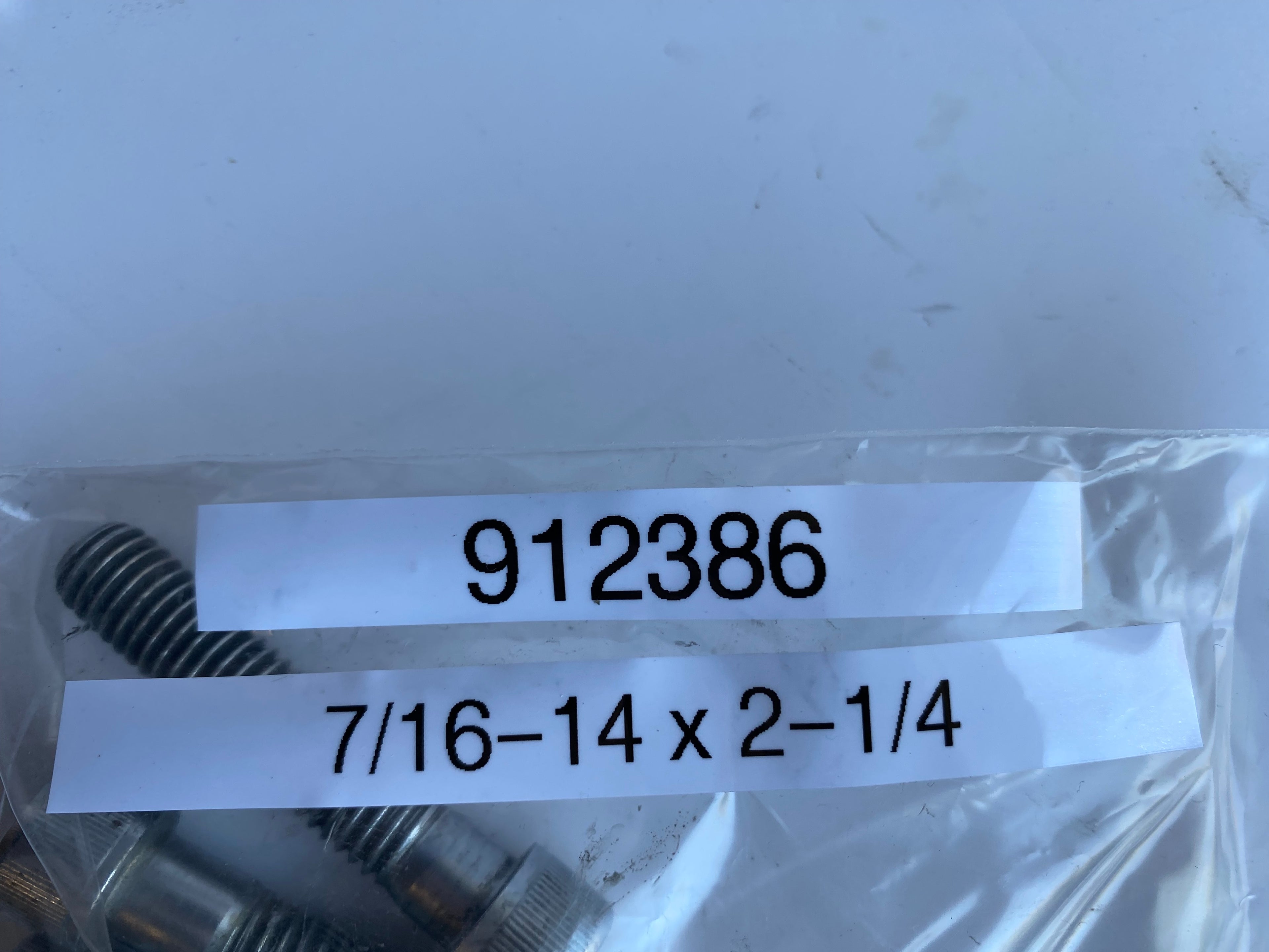Vis BTR chromée 7/16-14 x 2-1/4" Harley Davidson REF MCS 912386