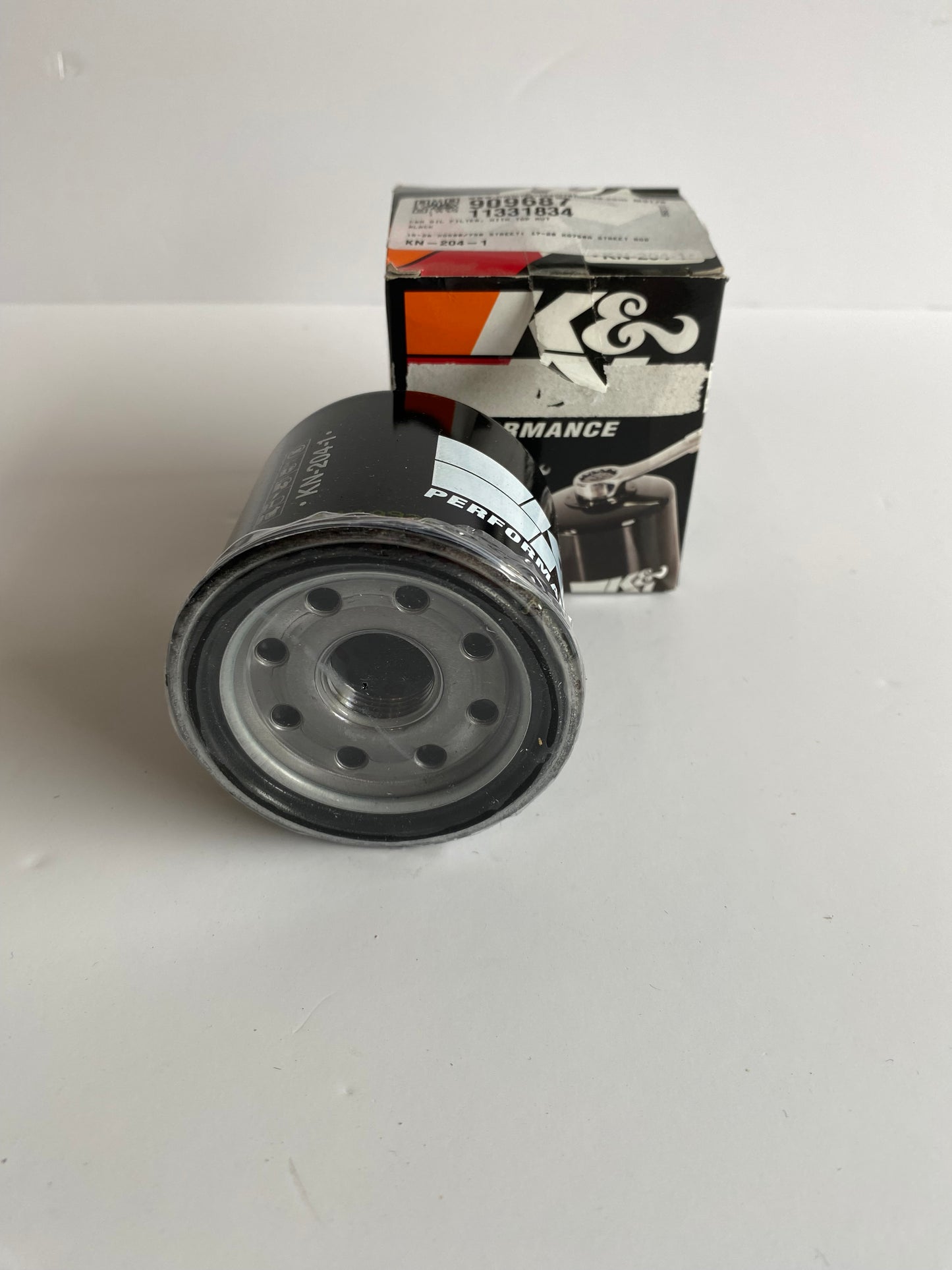 K&amp;N Schwarzer Ölfilter XG750 Harley Davidson REF MCS: 909687