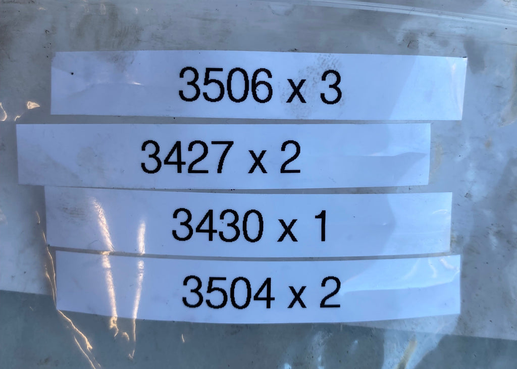 Schraubensatz für EVO 1340 Harley Davidson Motorgehäuse OEM REF 3506, 3427, 3430 & 3504