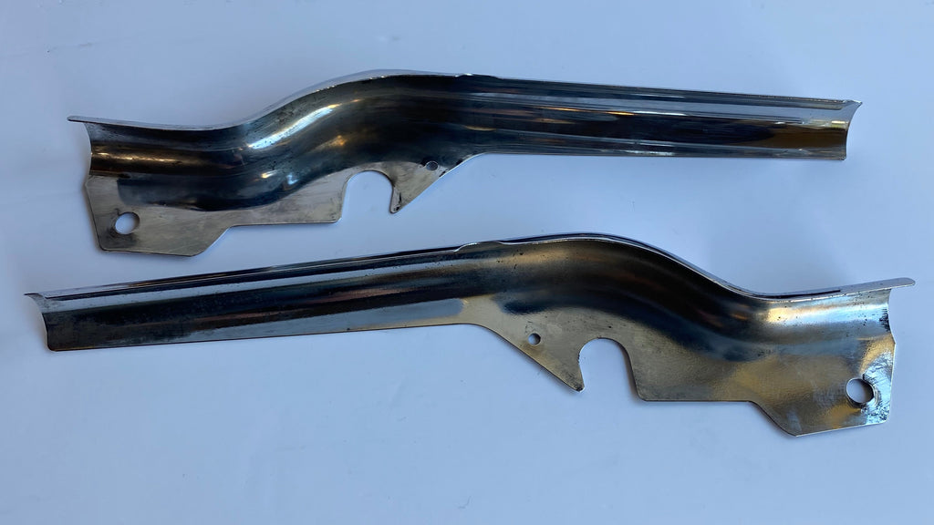 Jeu de sabres chromés Touring Harley Davidson REF OEM 47551-79B & 47552-79B