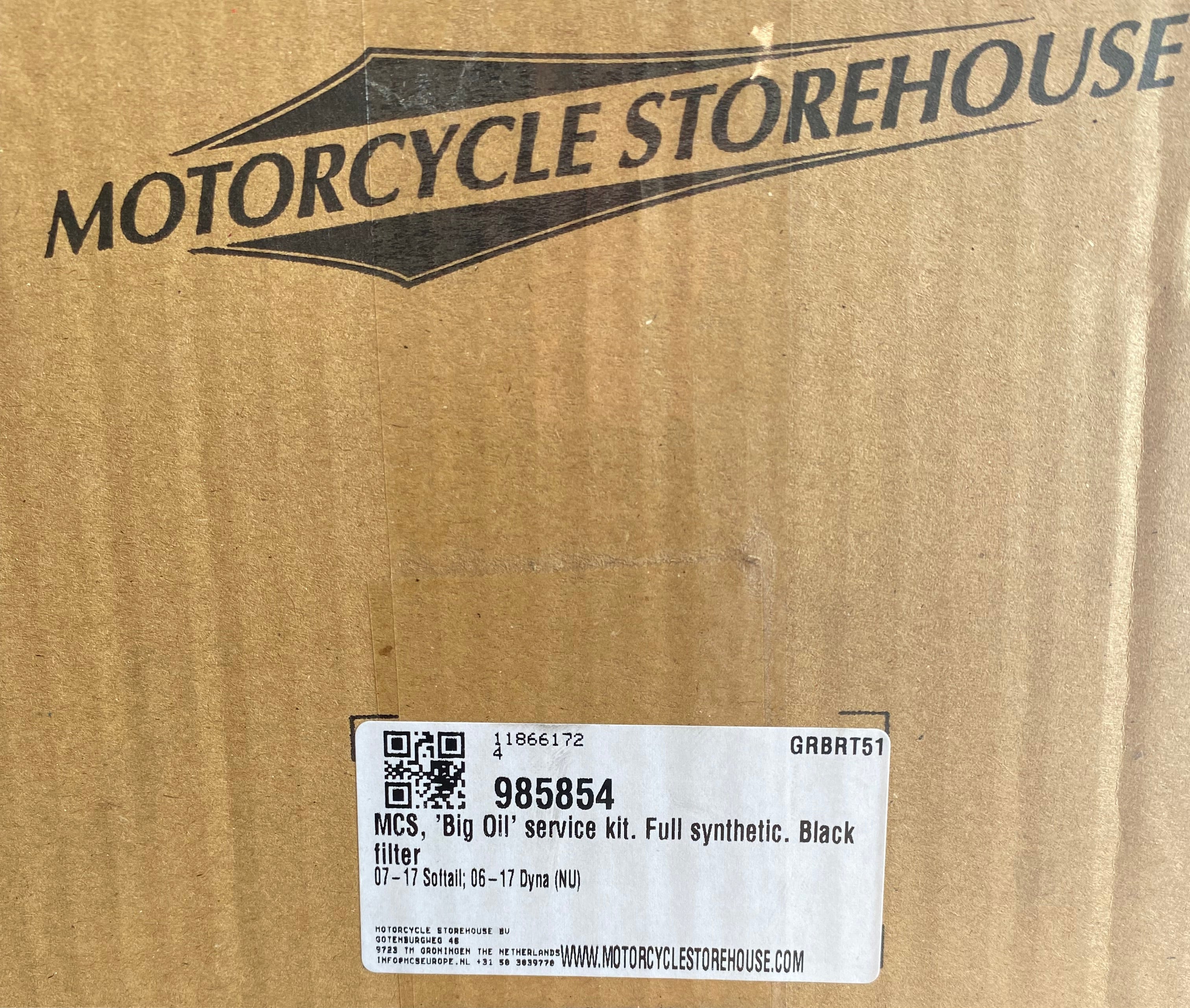 Kit vidange Softail et Dyna 2007-2017 Harley Davidson REF MCS 985854