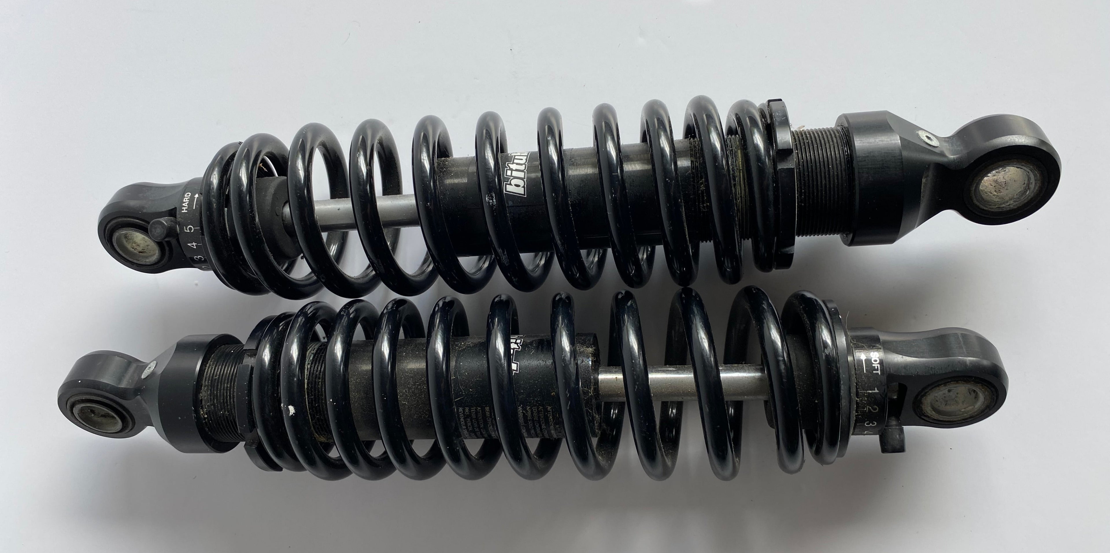 BITUBO WME black shock absorbers Sportster Harley Davidson REF drag 1301-1404