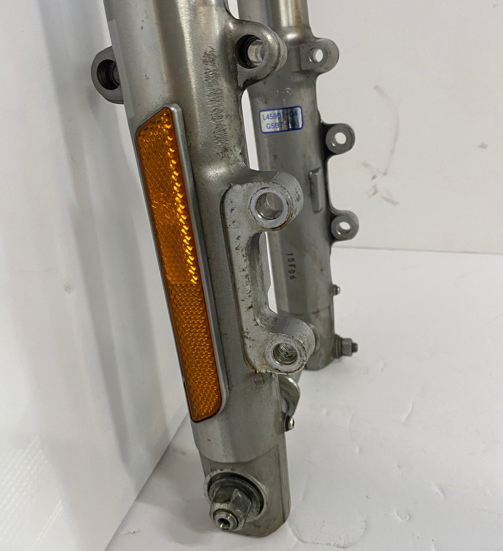Fourche complète 39 mm double freinage Sportster Harley Davidson REF OEM 45901-04 & 46029-04