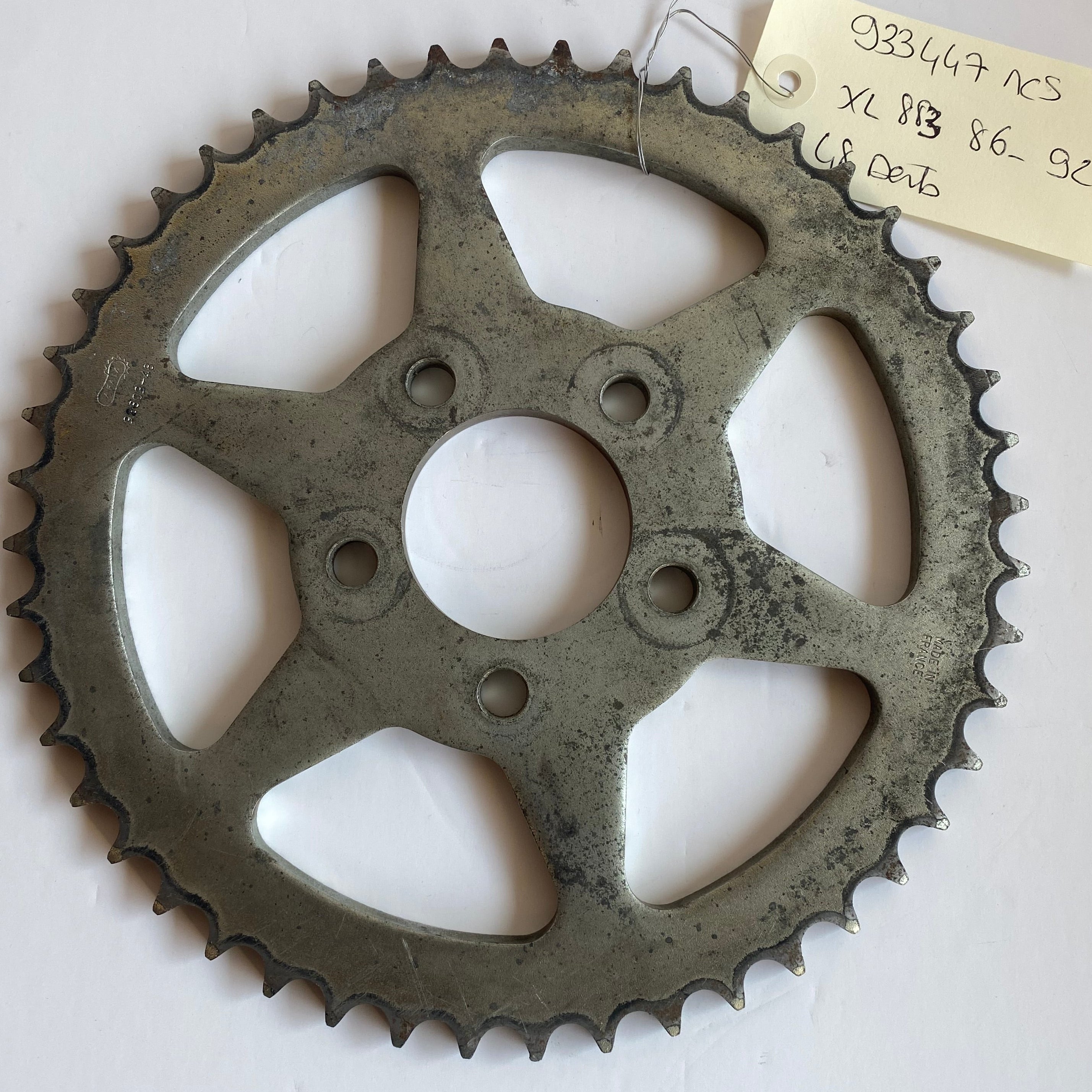 Couronne secondaire chaîne 48 dents Afam Sportster Harley Davidson REF MCS 933447