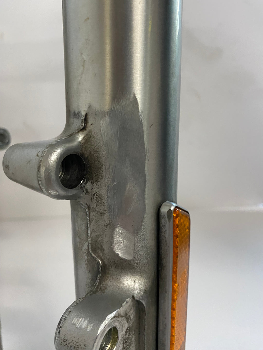 Fourche complète 39 mm double freinage Sportster Harley Davidson REF OEM 45901-04 & 46029-04