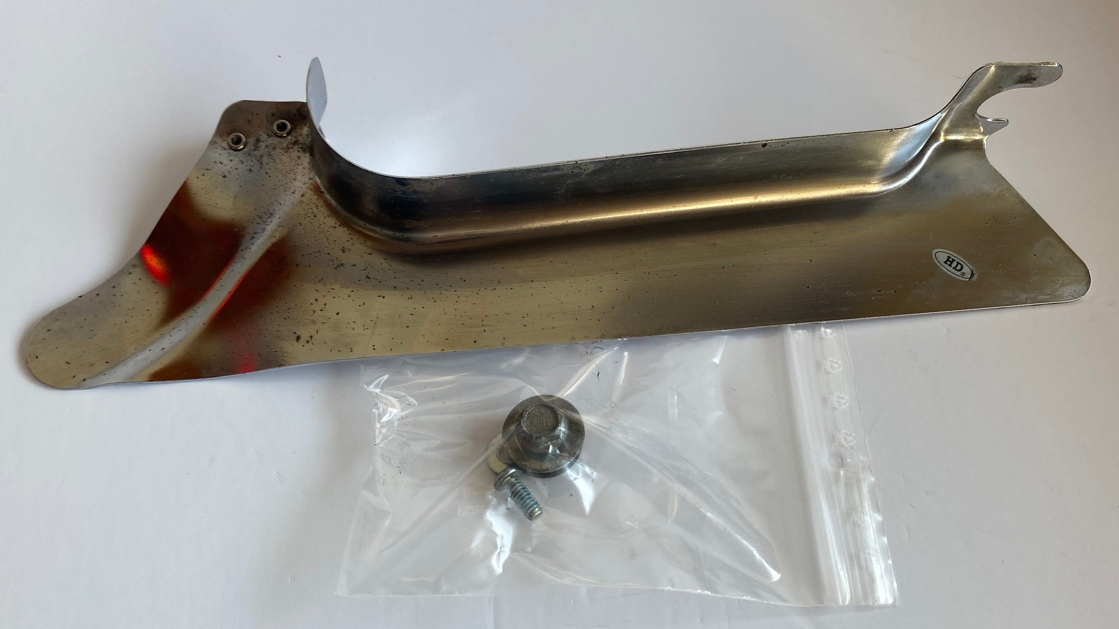 Pare courroie inférieur chromé Road King CVO 2007 Harley Davidson REF 60589-07