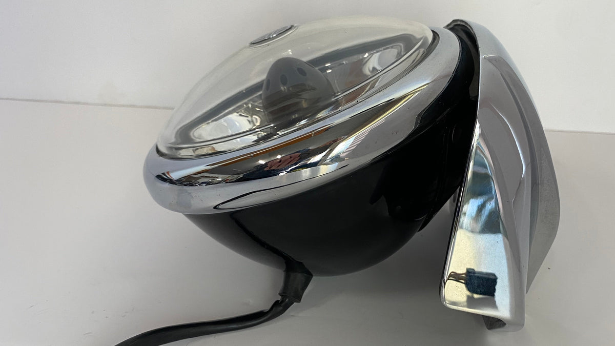 Phare 5-3/4" + casquette chromée Sportster Harley Davidson REF OEM 69619-02A & 68341-05A & 69709-00A
