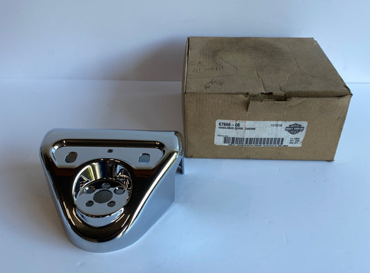 Cache risers nacelle chromé Road King Harley Davidson REF OEM 67866-08