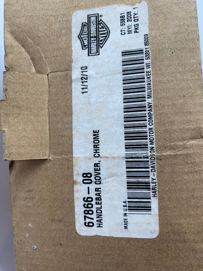 Cache risers nacelle chromé Road King Harley Davidson REF OEM 67866-08
