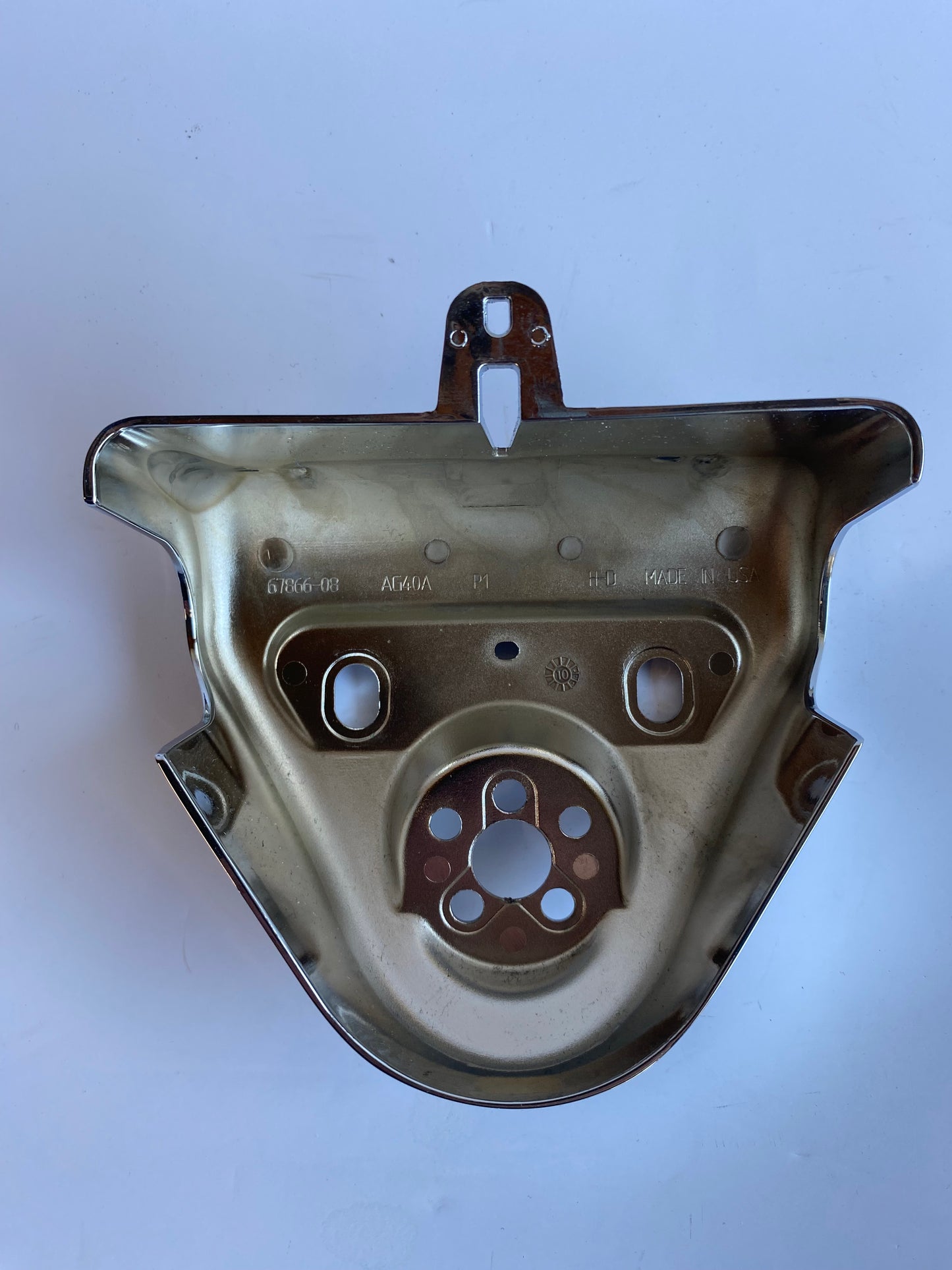Cache risers nacelle chromé Road King Harley Davidson REF OEM 67866-08