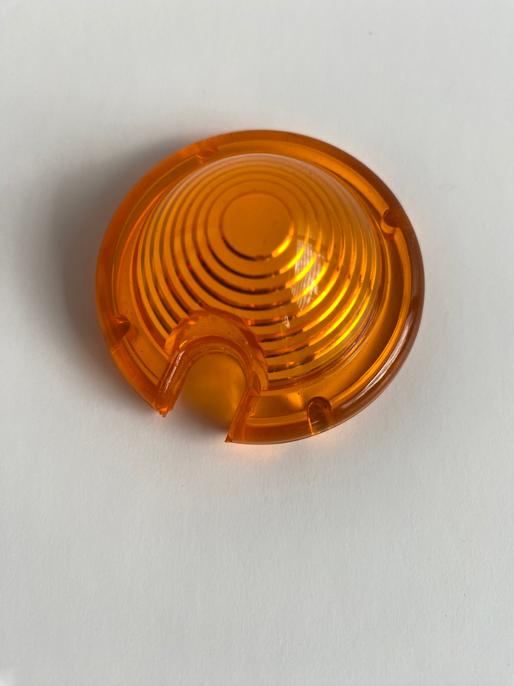 Harley Davidson 2 inch Bullet Red Turn Signal Lens REF: 230284