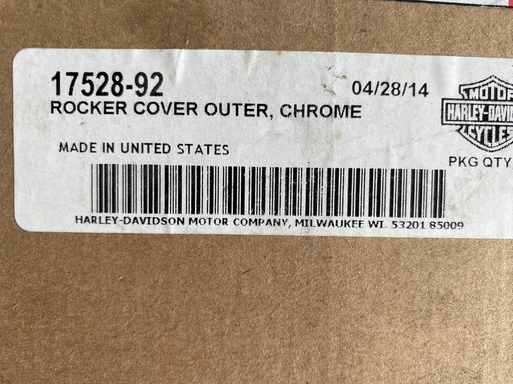 Chrome Upper Rocker Cover EVO 1340 Harley Davidson REF OEM 17528-92