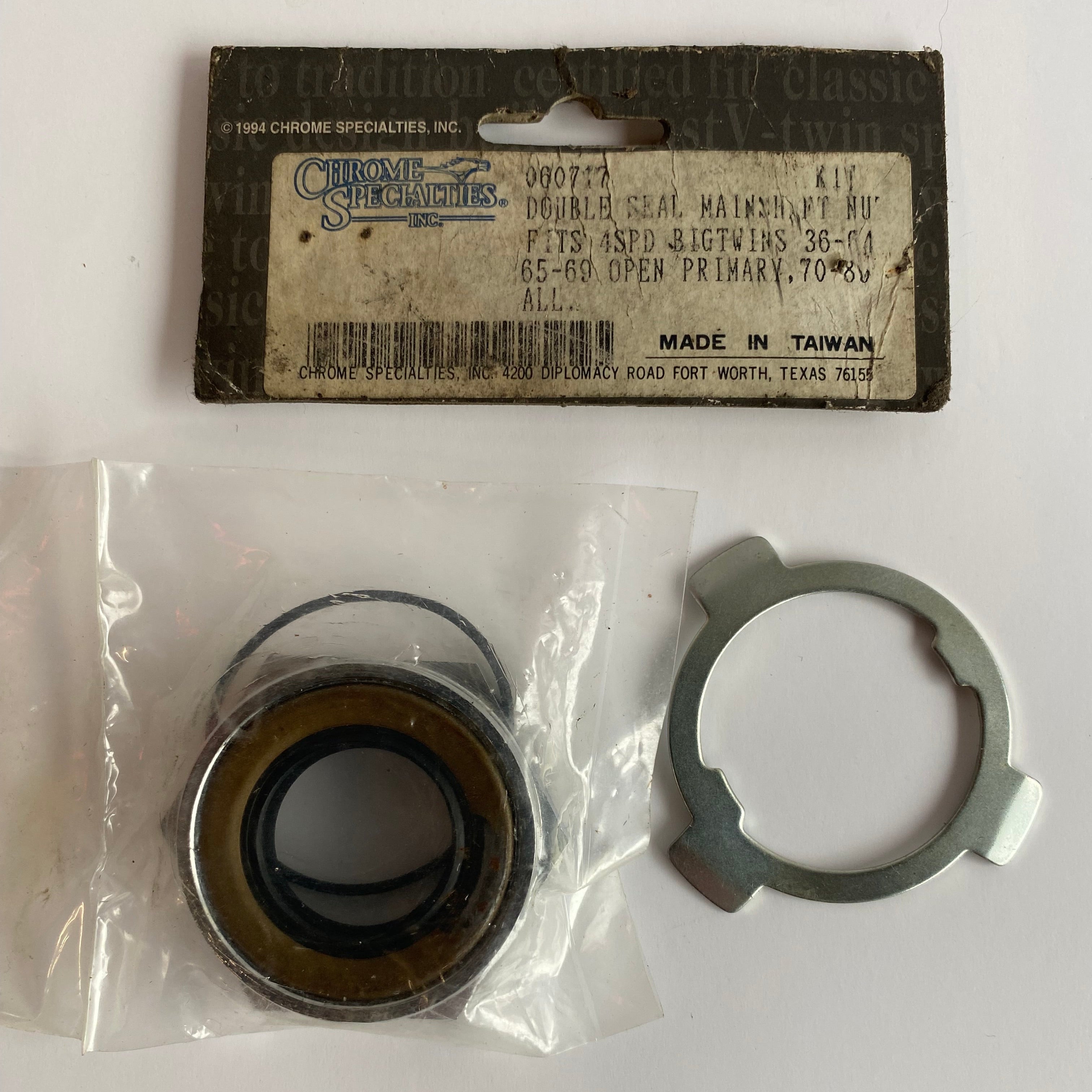 Super écrou avec joint transmission Panhead Shovelhead Harley Davidson REF MCS 501790