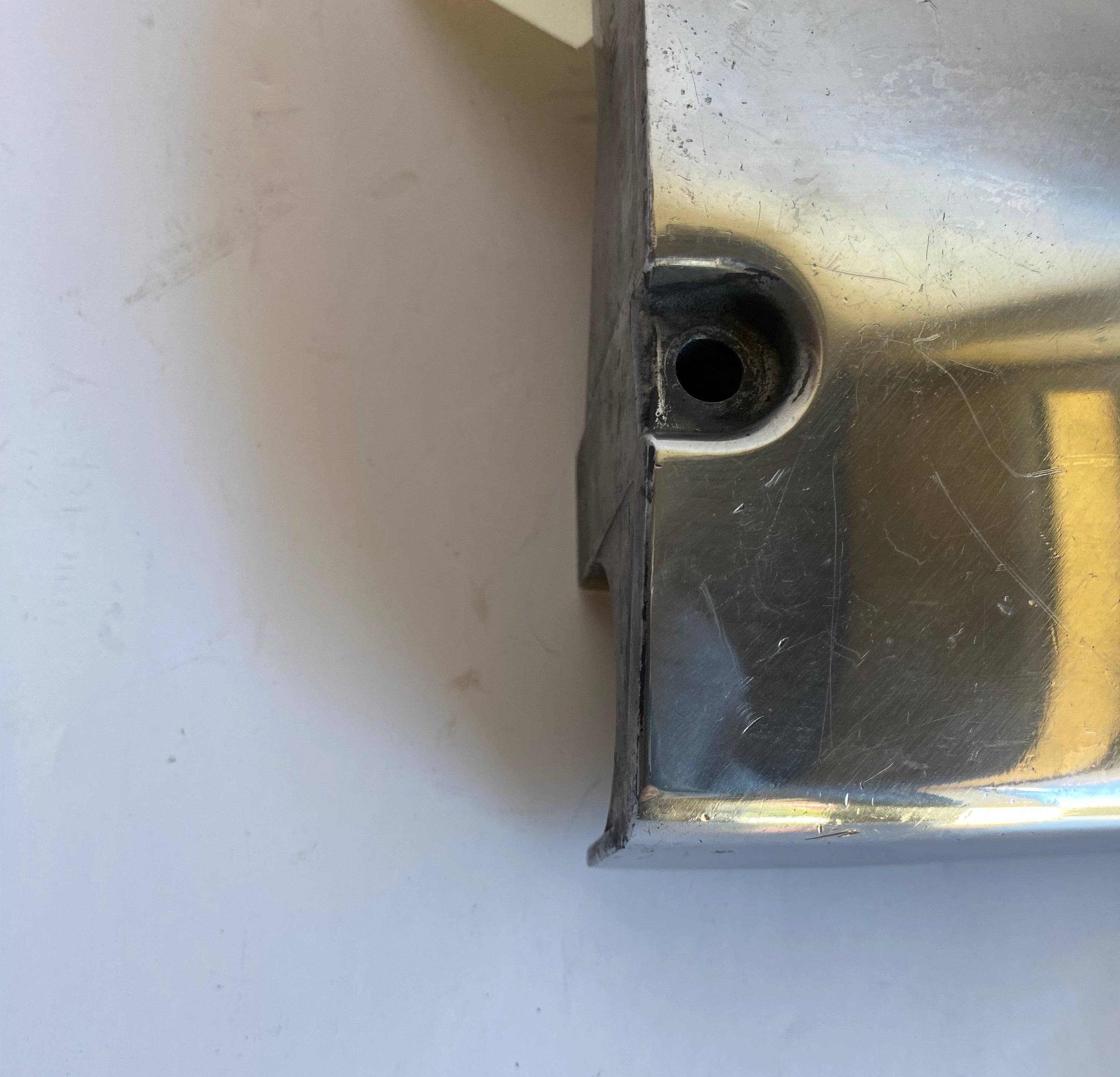 Harley Davidson polished aluminum sprocket cover OEM REF: 34911-04