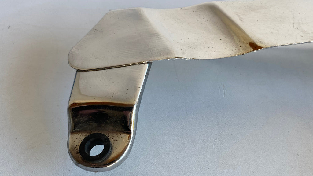 Pare courroie supérieur chromé Shovelhead Harley Davidson REF OEM 60380-79