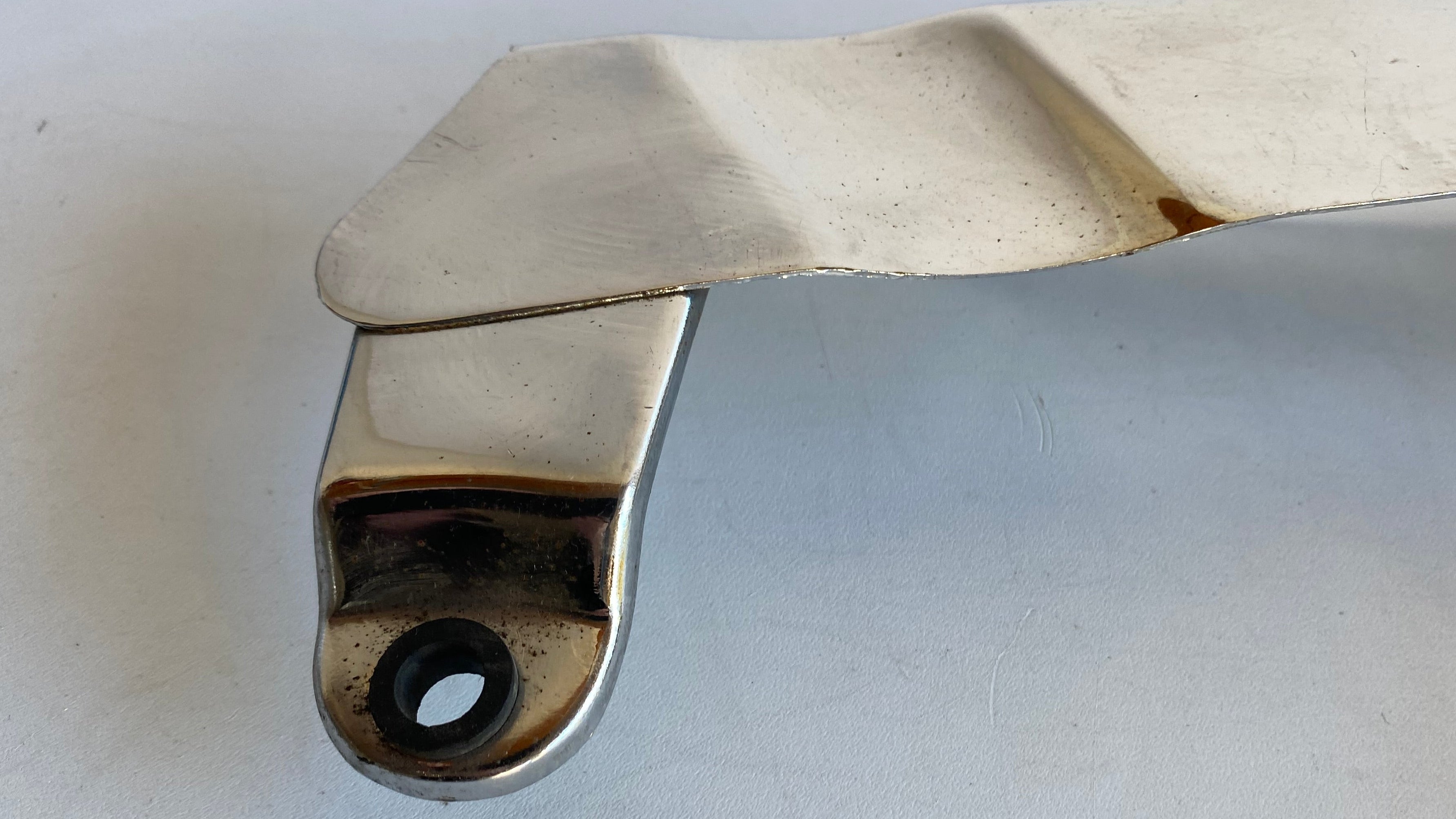 Pare courroie supérieur chromé Shovelhead Harley Davidson REF OEM 60380-79