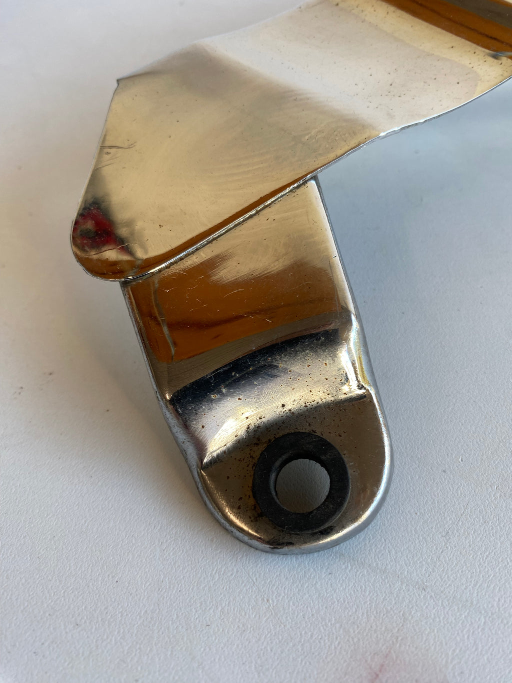 Pare courroie supérieur chromé Shovelhead Harley Davidson REF OEM 60380-79