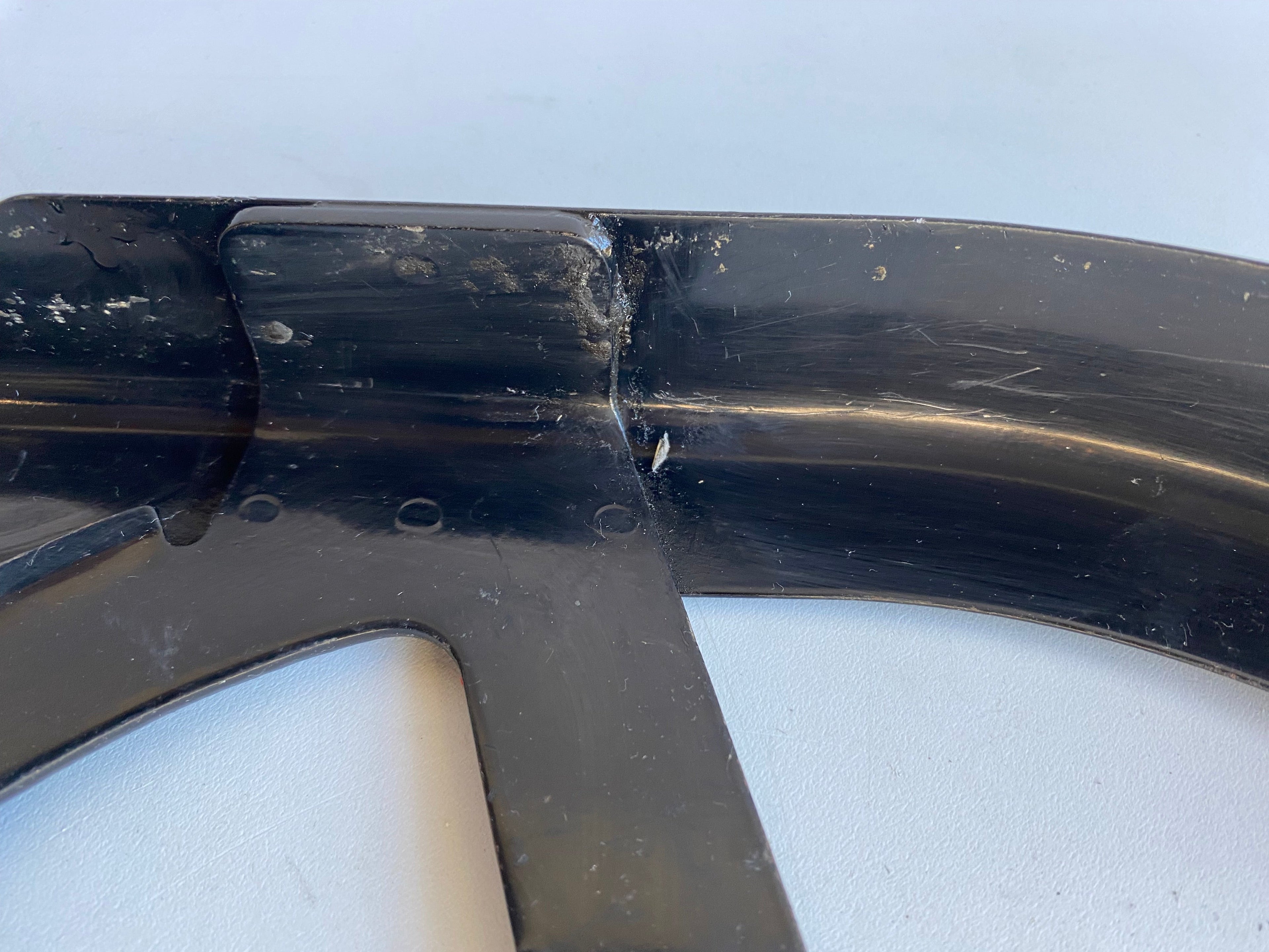 Pare courroie supérieur noir Sportster Harley Davidson REF OEM 60365-87