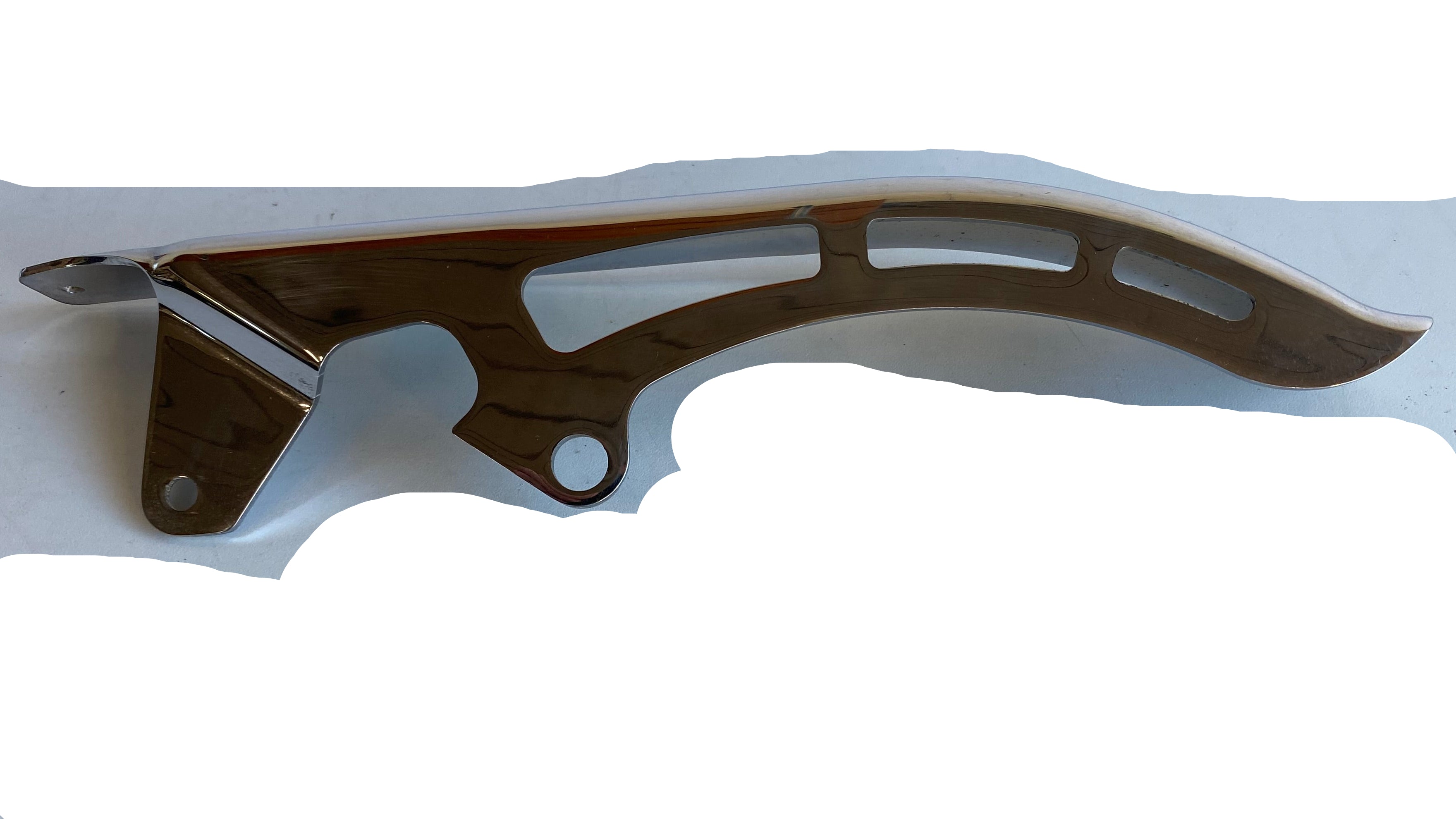 Pare courroie supérieur chromé court Softail Harley Davidson REF 60610-02