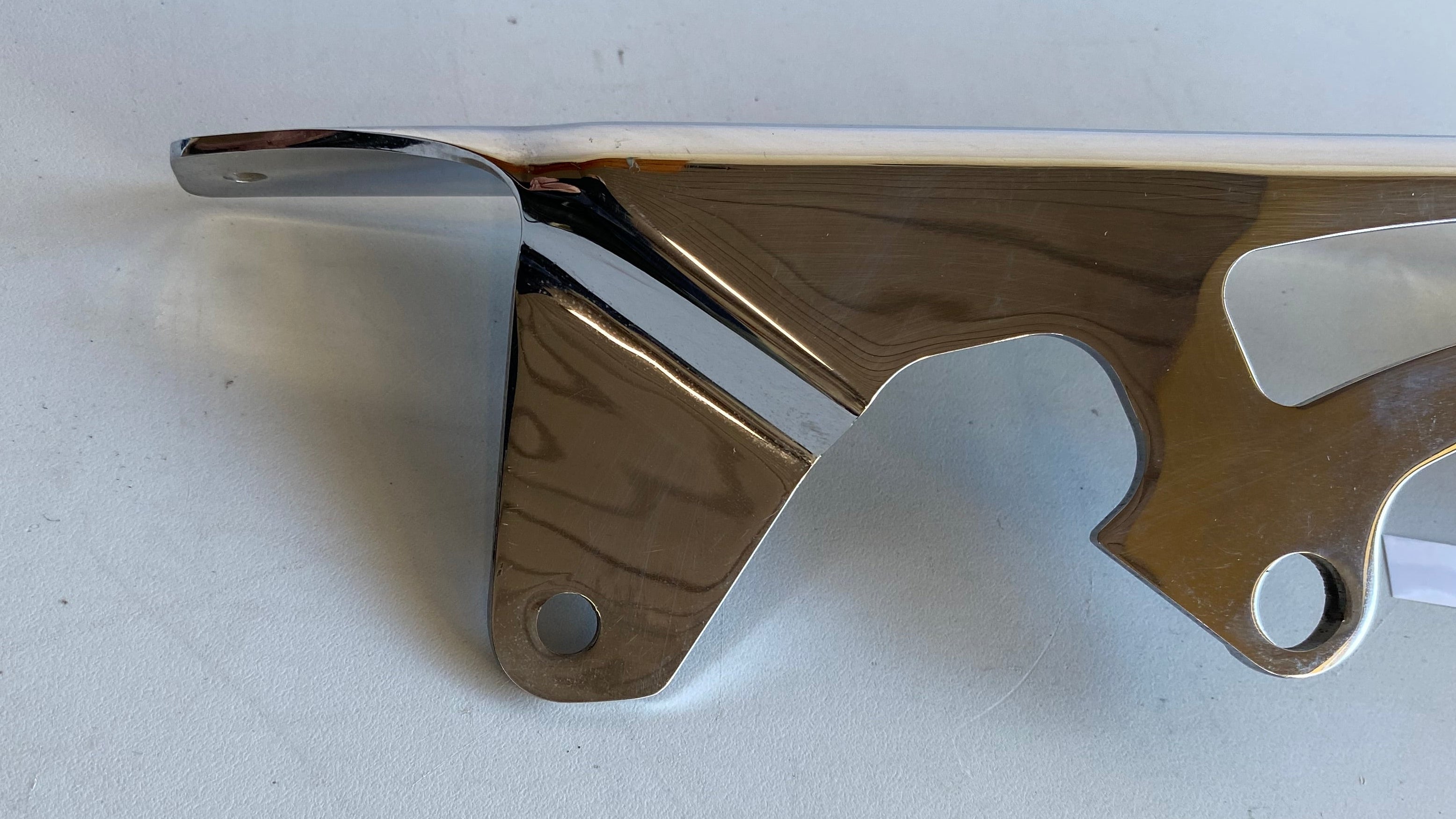 Pare courroie supérieur chromé court Softail Harley Davidson REF 60610-02