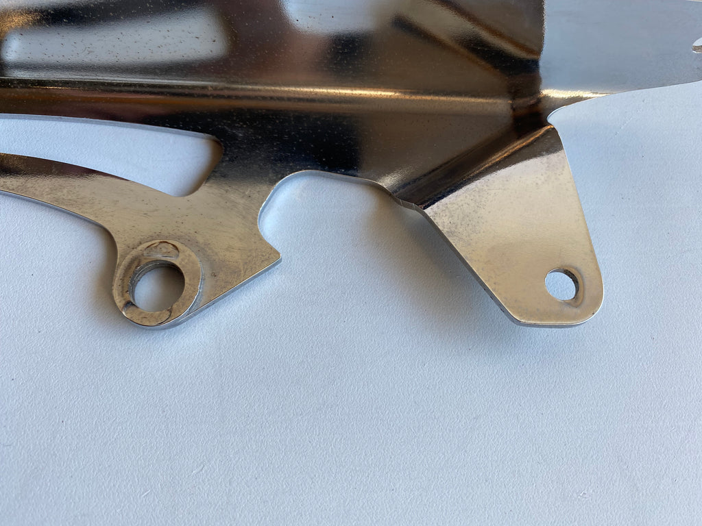 Pare courroie supérieur chromé court Softail Harley Davidson REF 60610-02