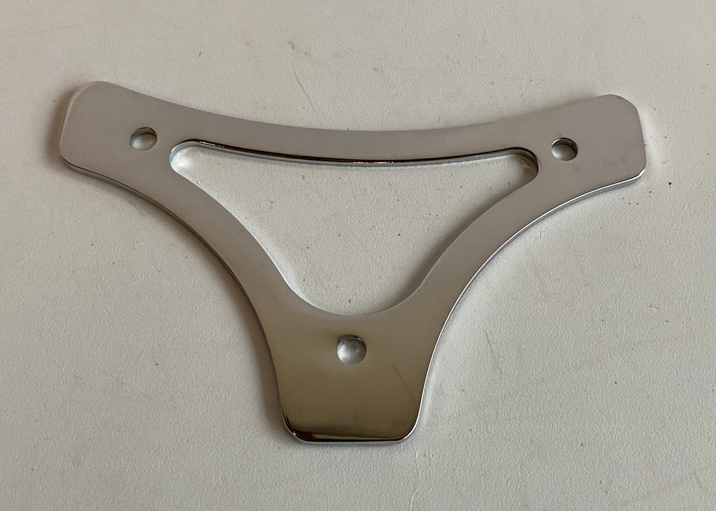 Support coussin de sissy bar chromé Harley Davidson REF OEM 52565-94