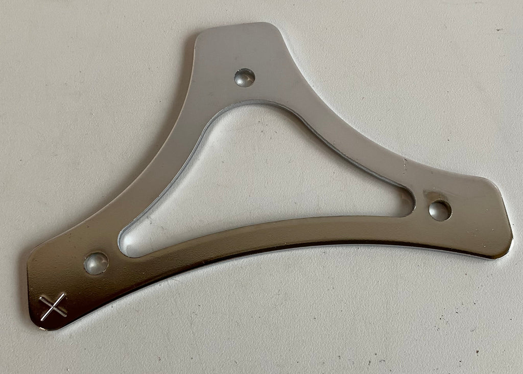 Support coussin de sissy bar chromé Harley Davidson REF OEM 52565-94