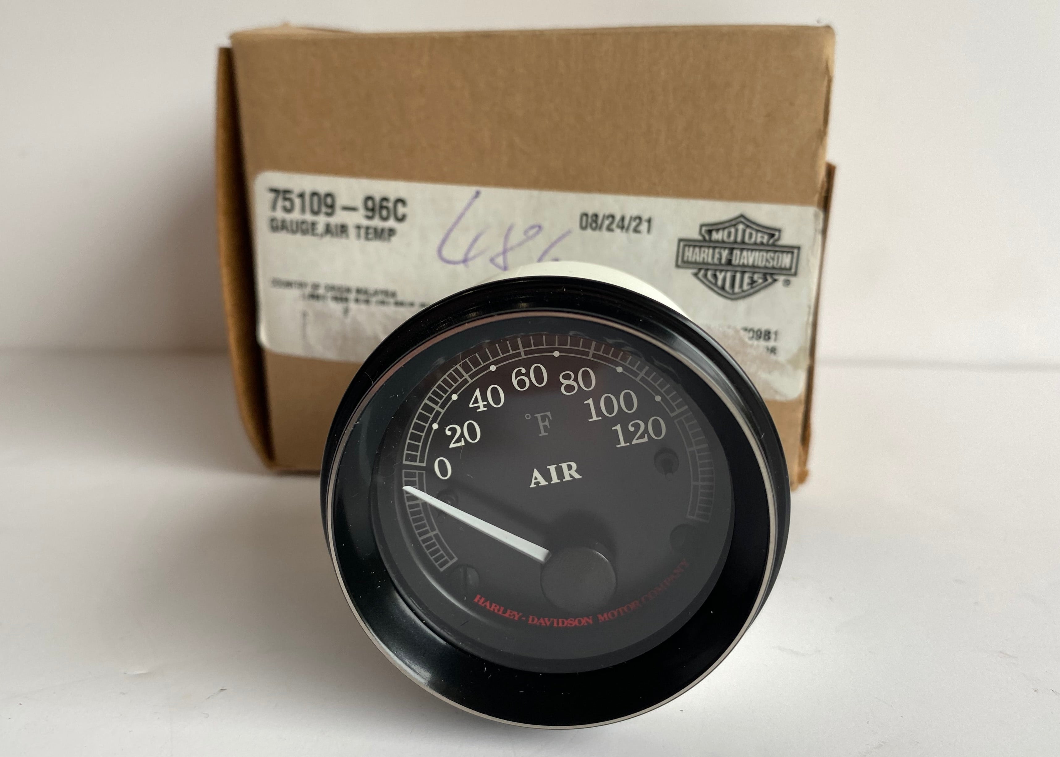 Gauge de température air Touring Harley Davidson REF OEM 75109-96C