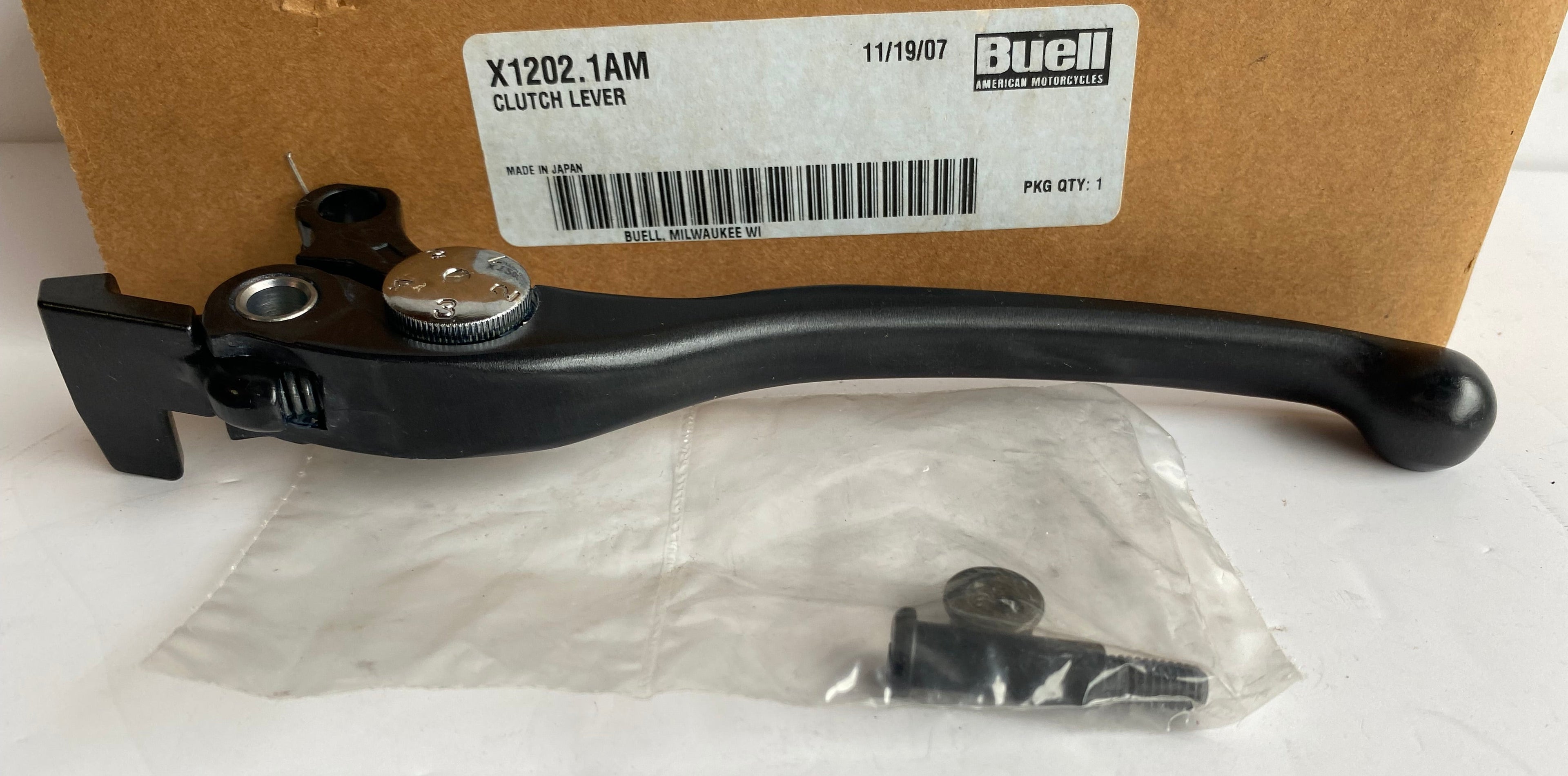 Levier embrayage noir Buell REF OEM X1202.1AM