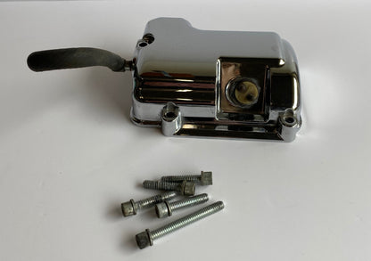 Couvercle boite à 5 vitesses chrome Harley Davidson REF OEM 34541-00