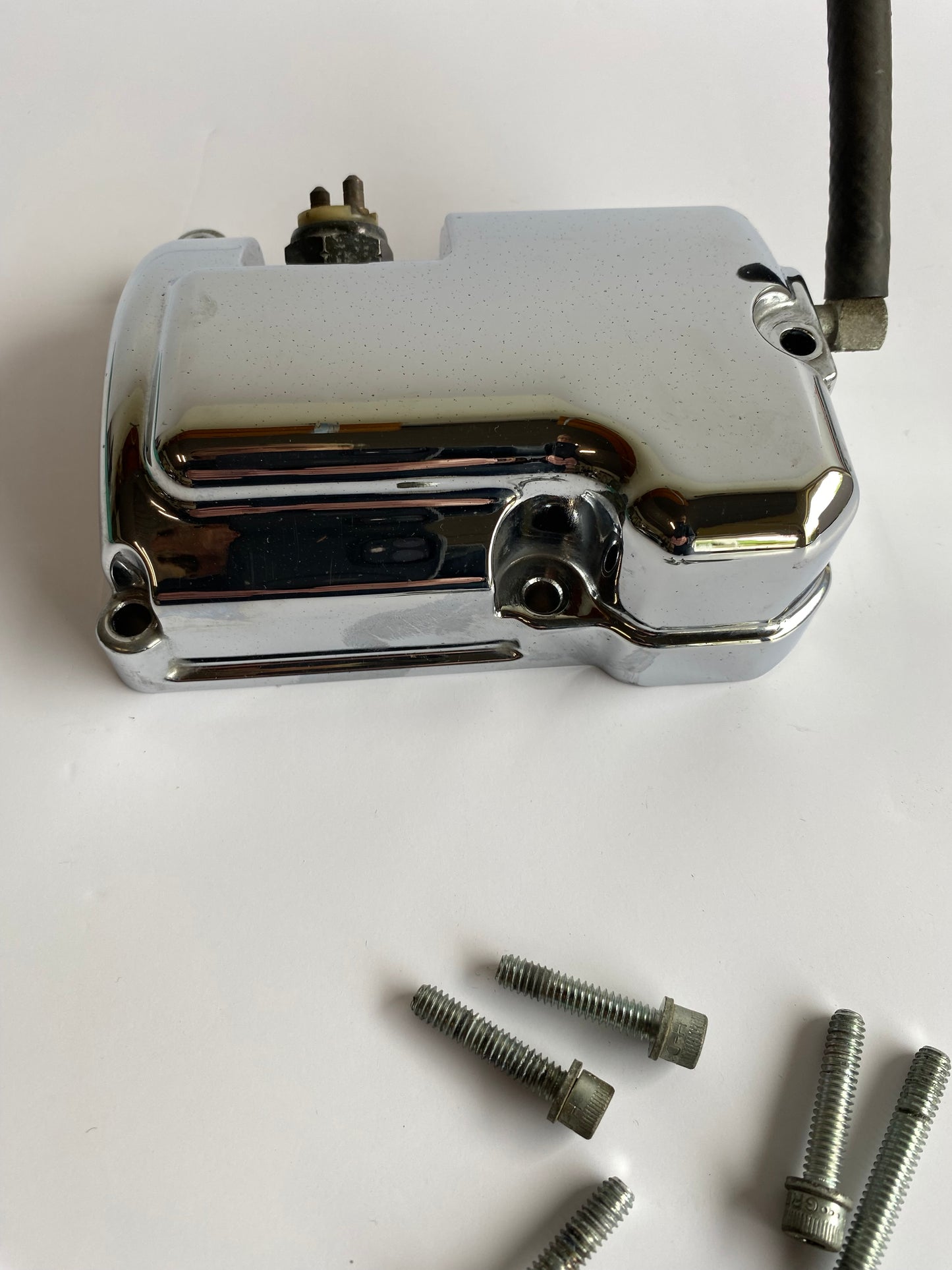 Couvercle boite à 5 vitesses chrome Harley Davidson REF OEM 34541-00